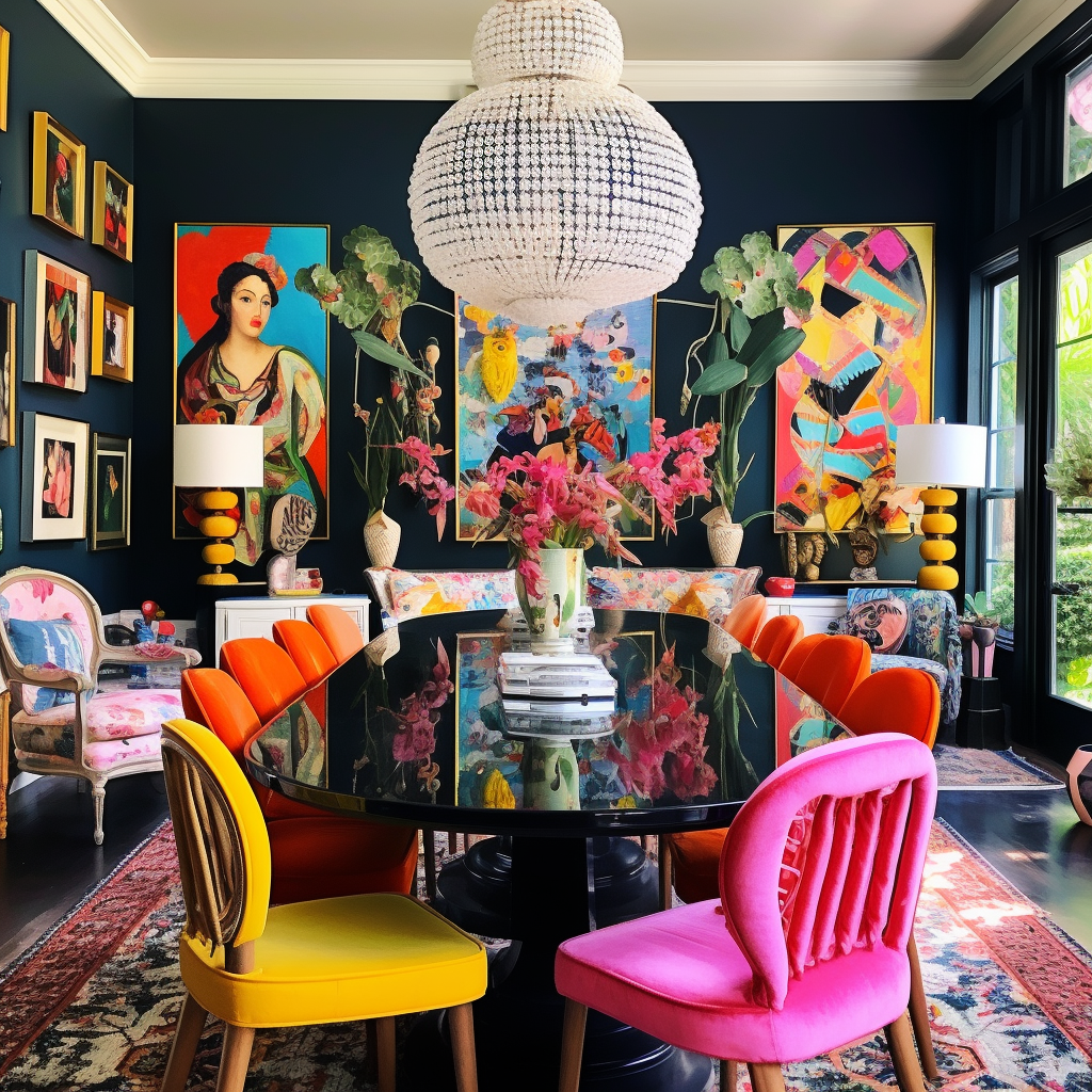 Eclectic Maximalist – Wood Chip Decor