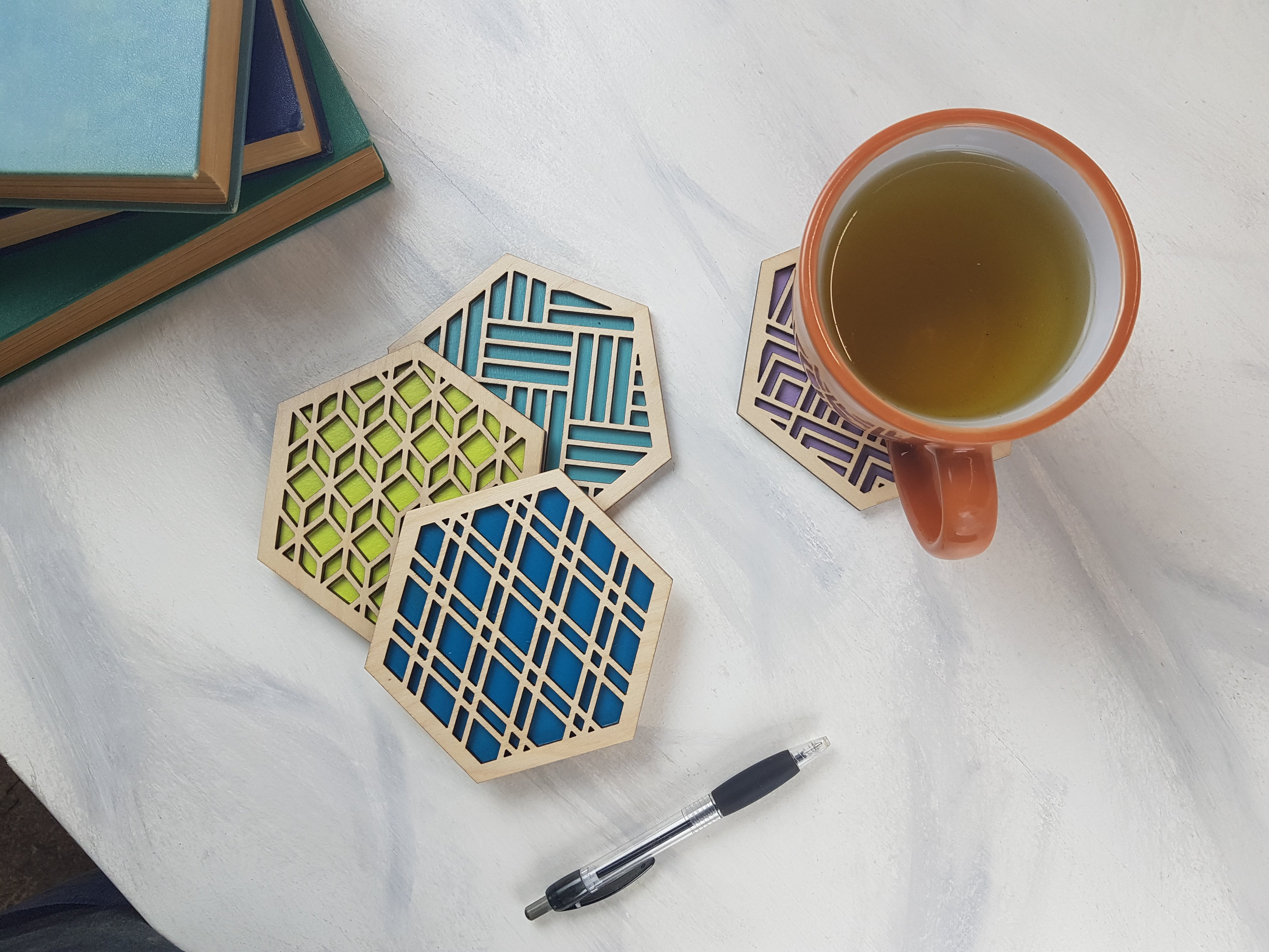 Set of Four Coasters