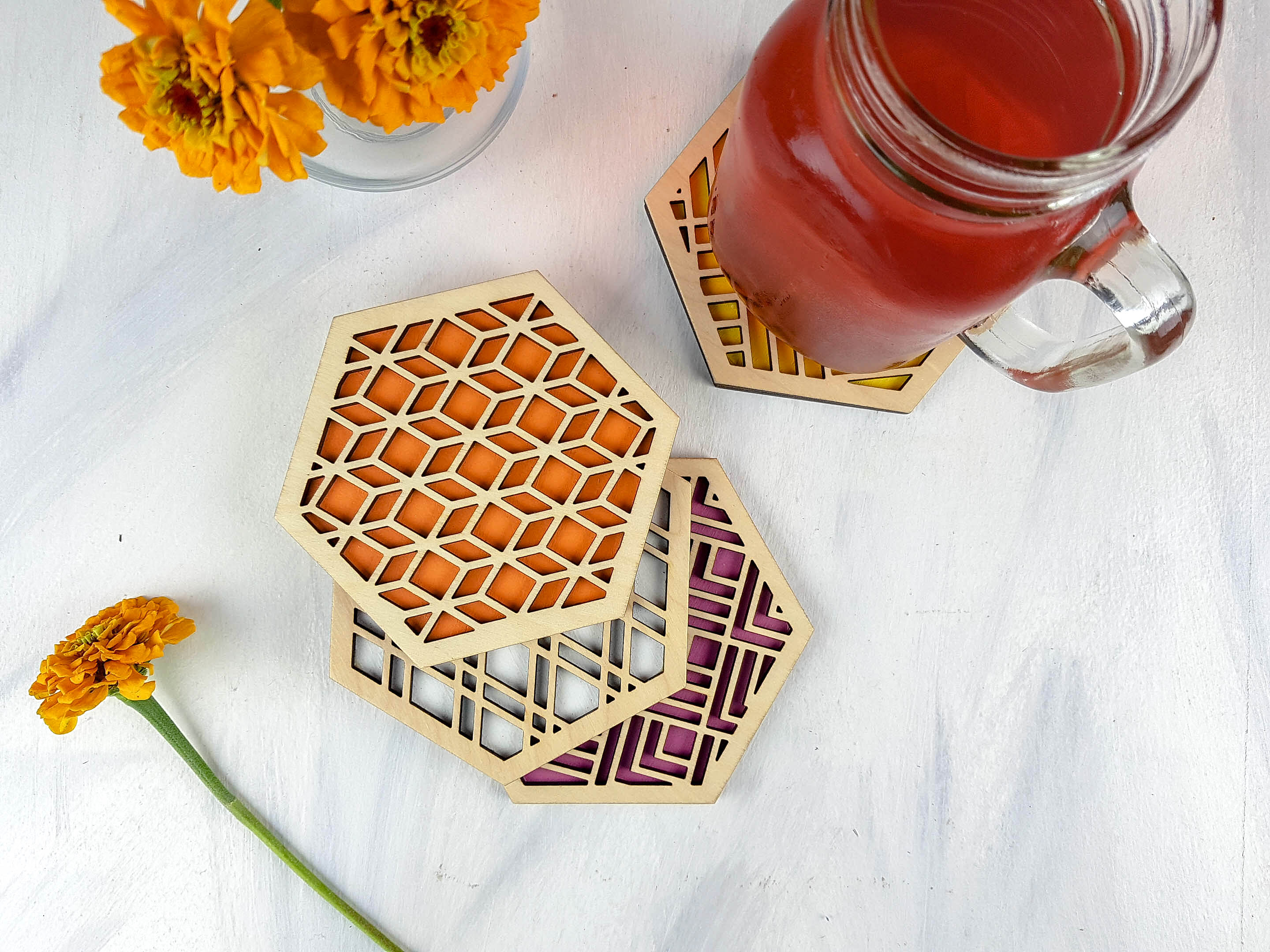 Set of Four Coasters