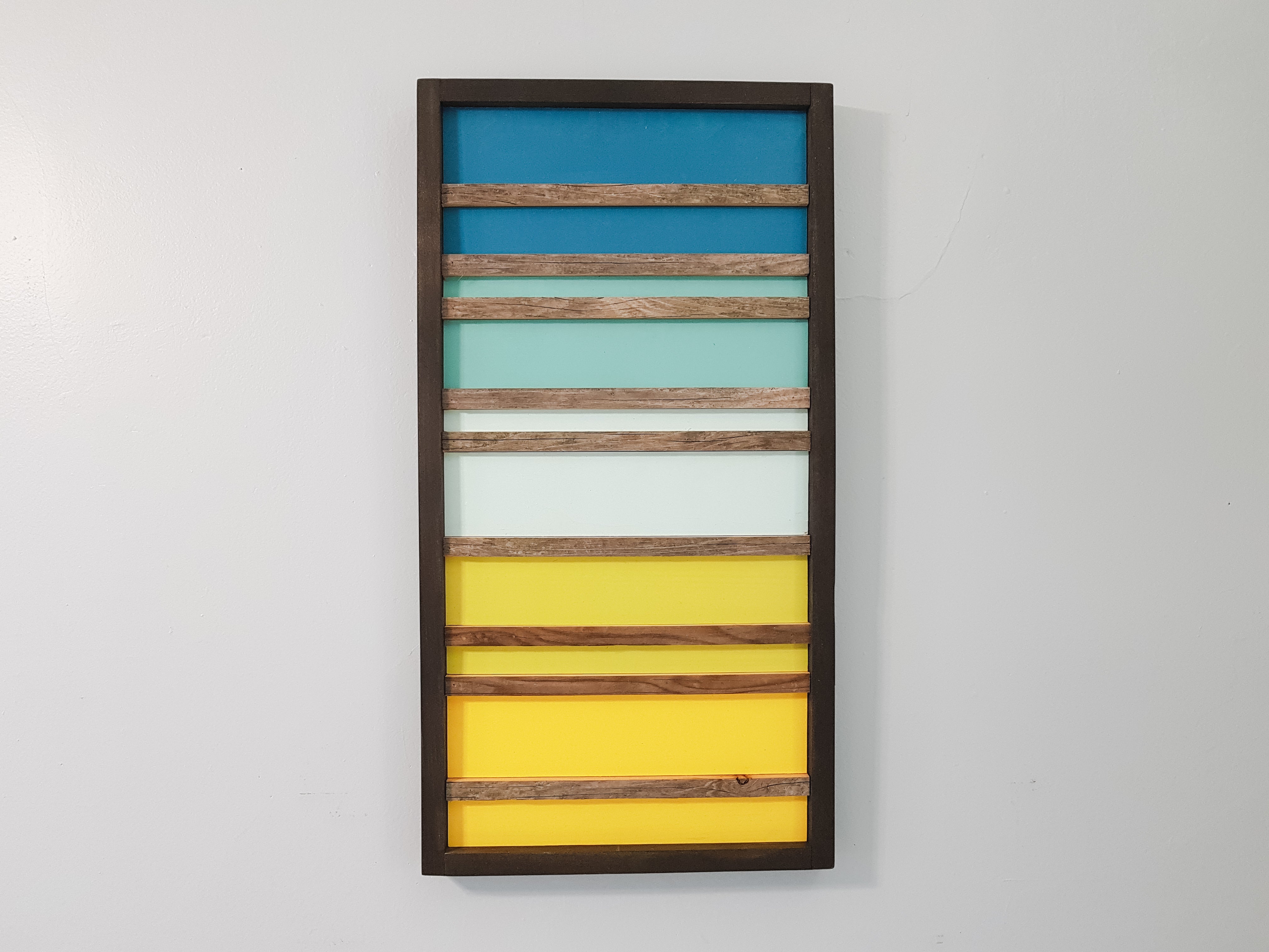 Déco murale en bois - Coucher de soleil