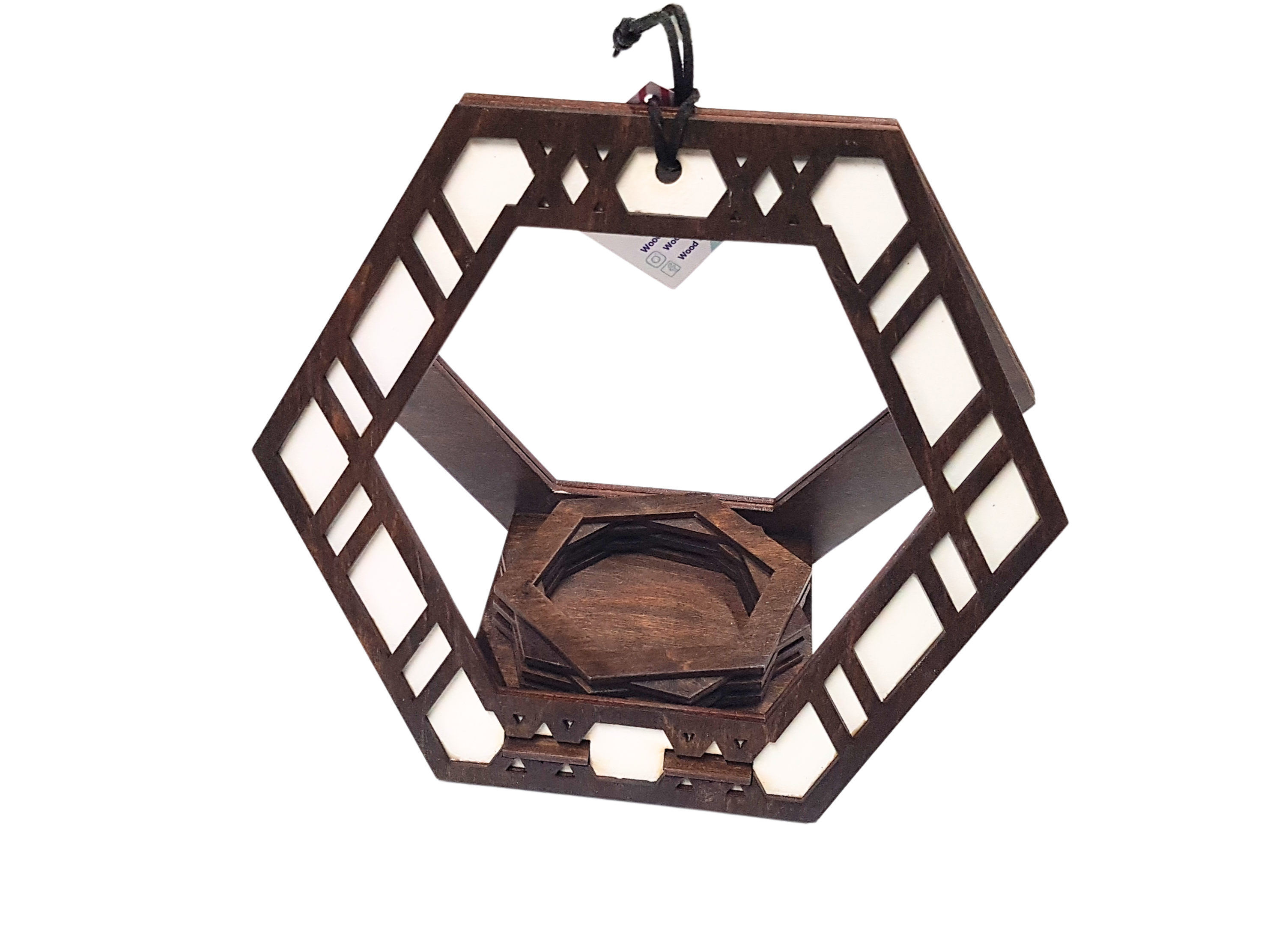 Plant Hanger - Walnut Stain