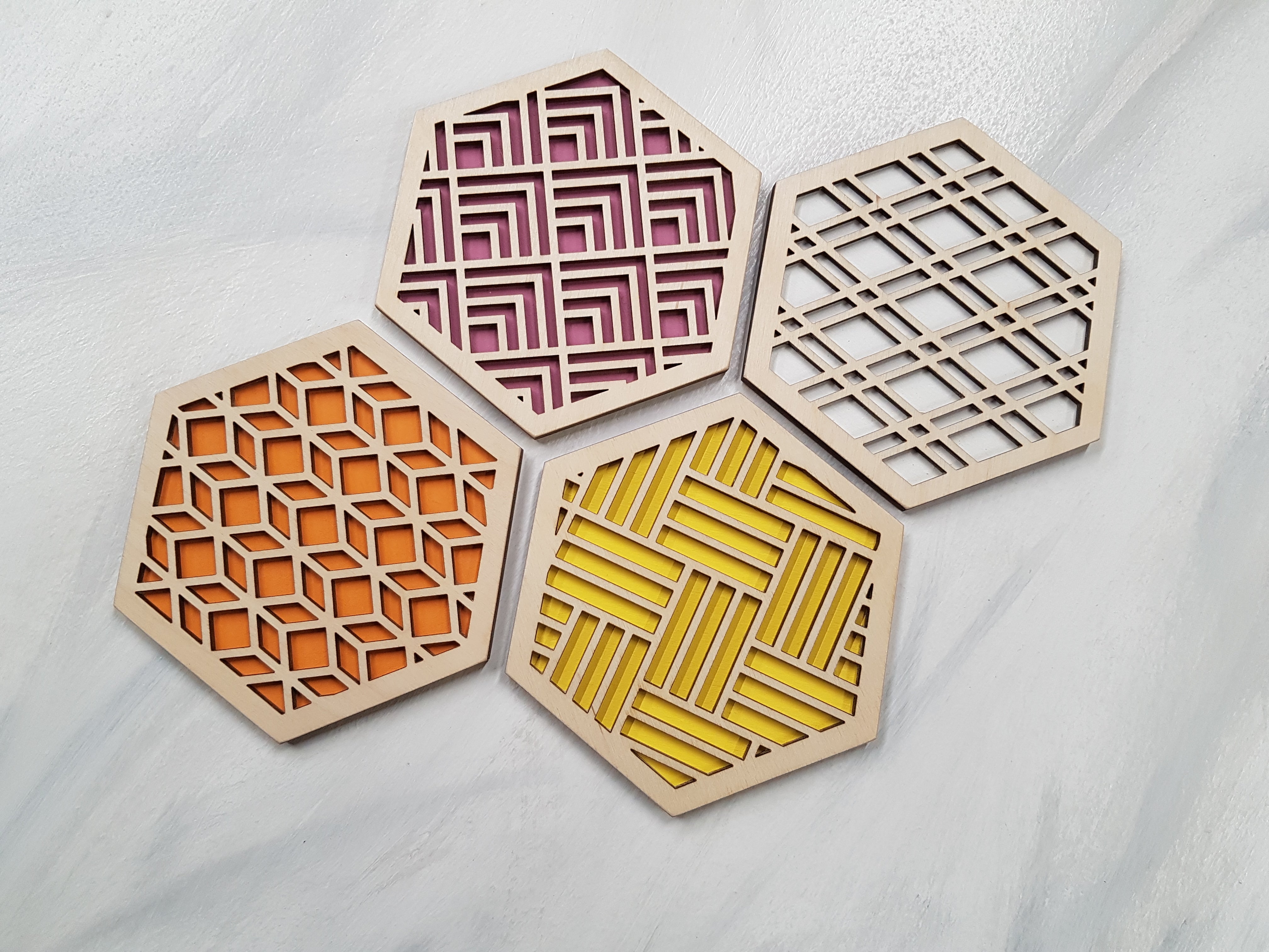 Set of Four Coasters