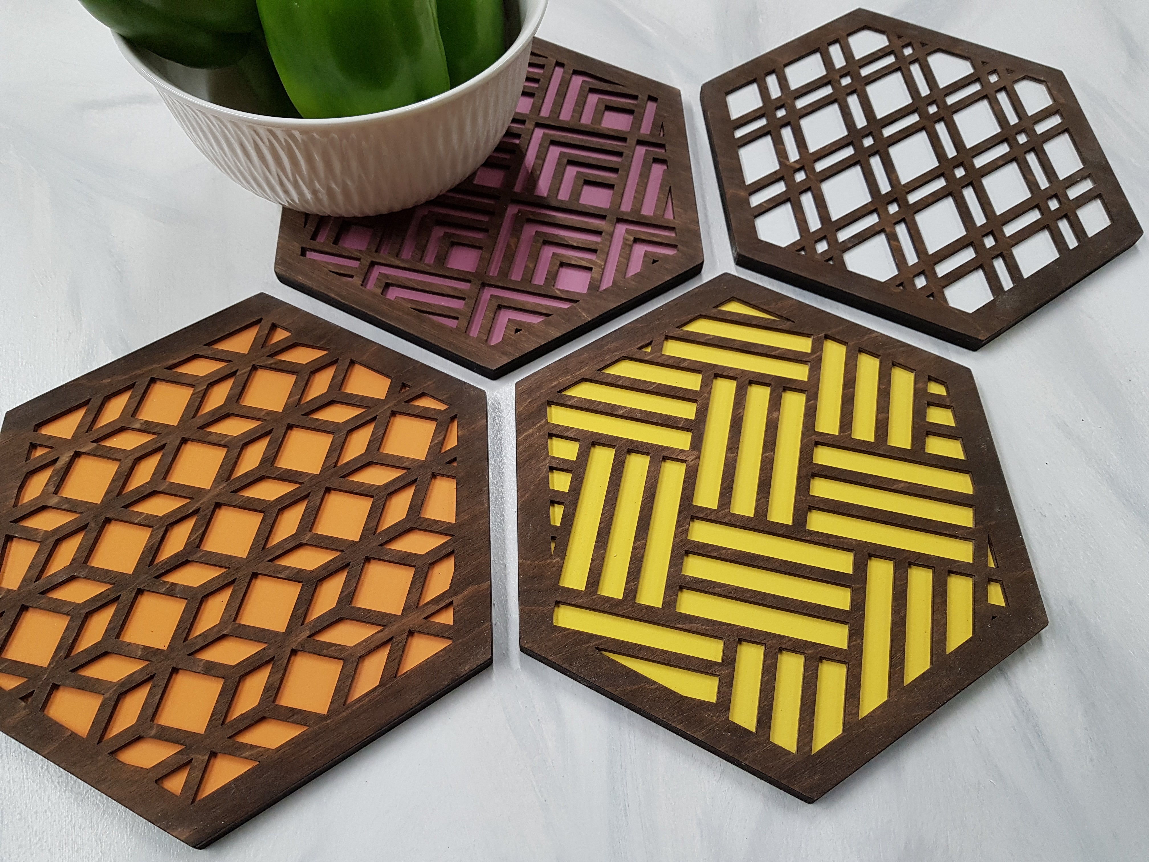 Set of Four Trivets
