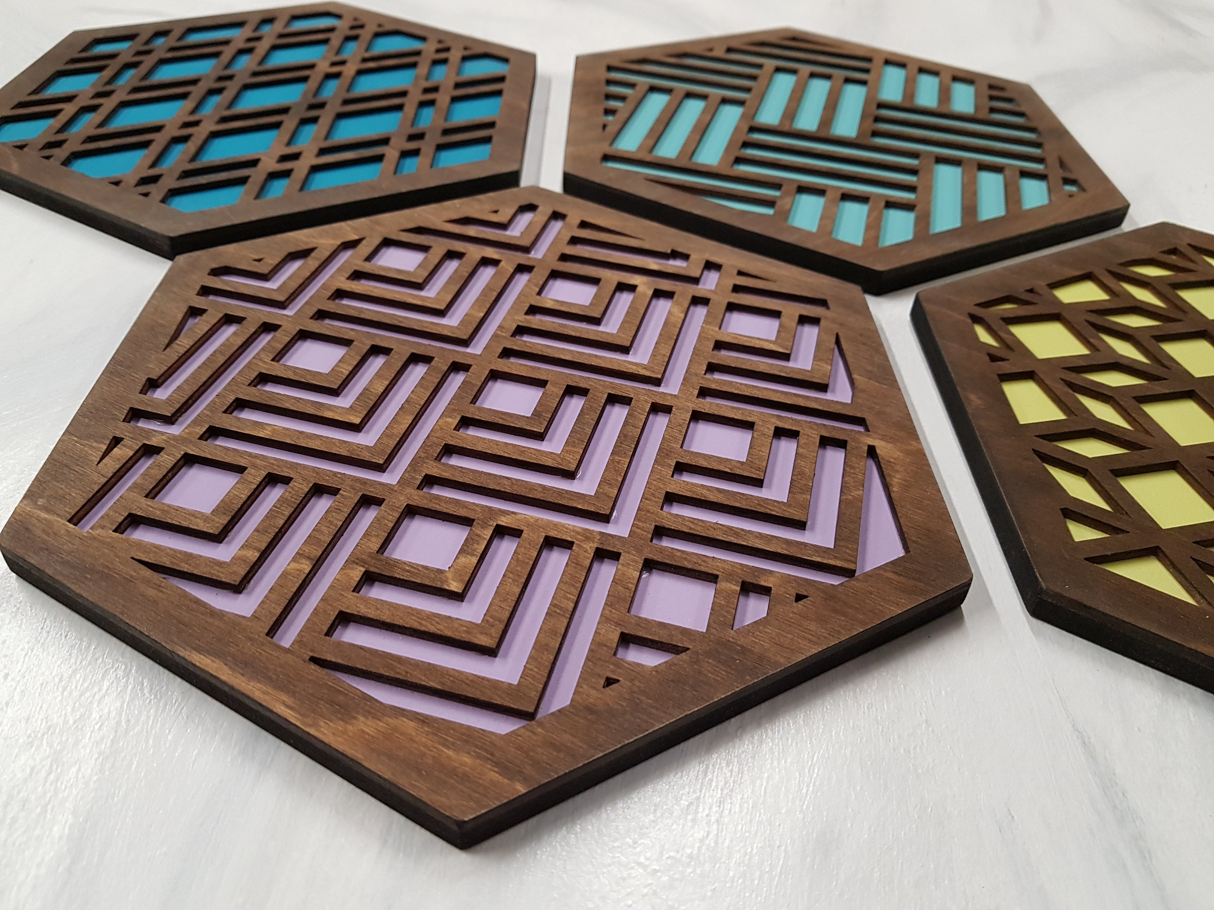 Set of Four Trivets