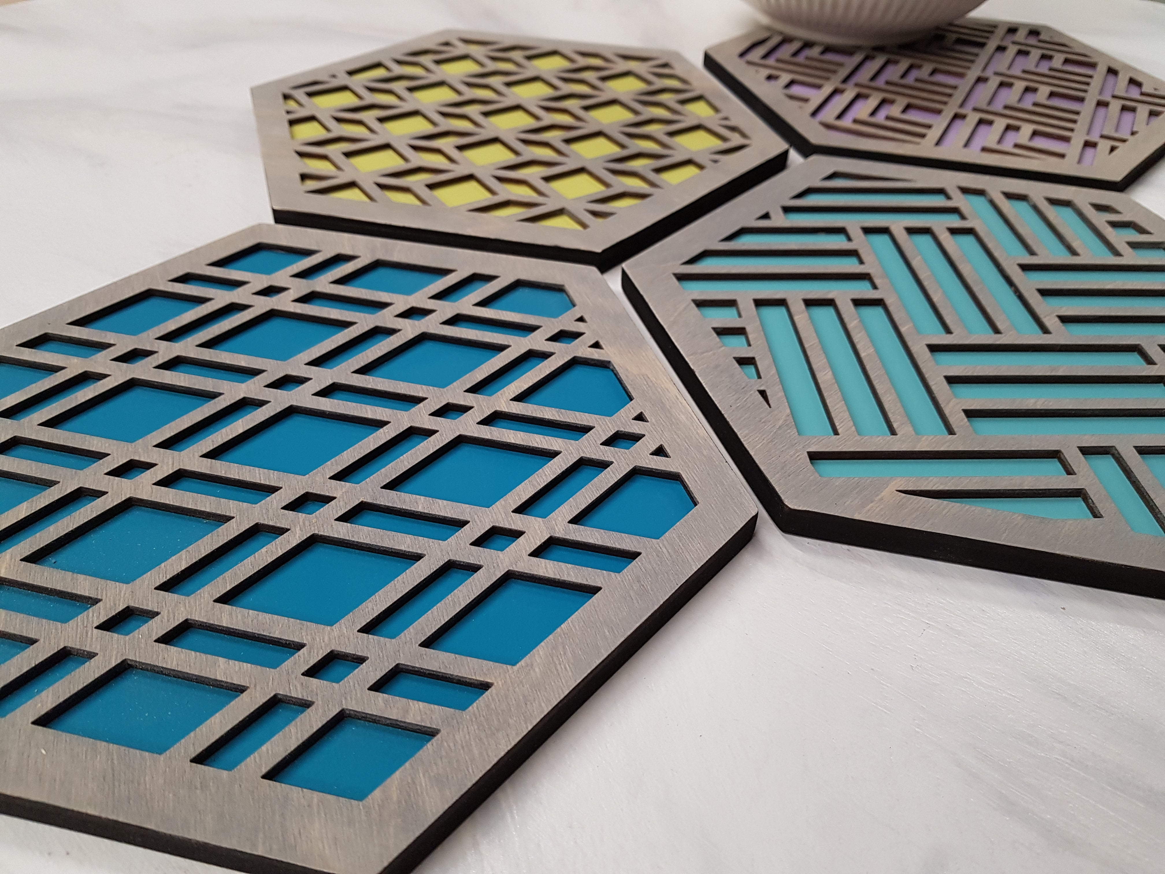 Set of Four Trivets