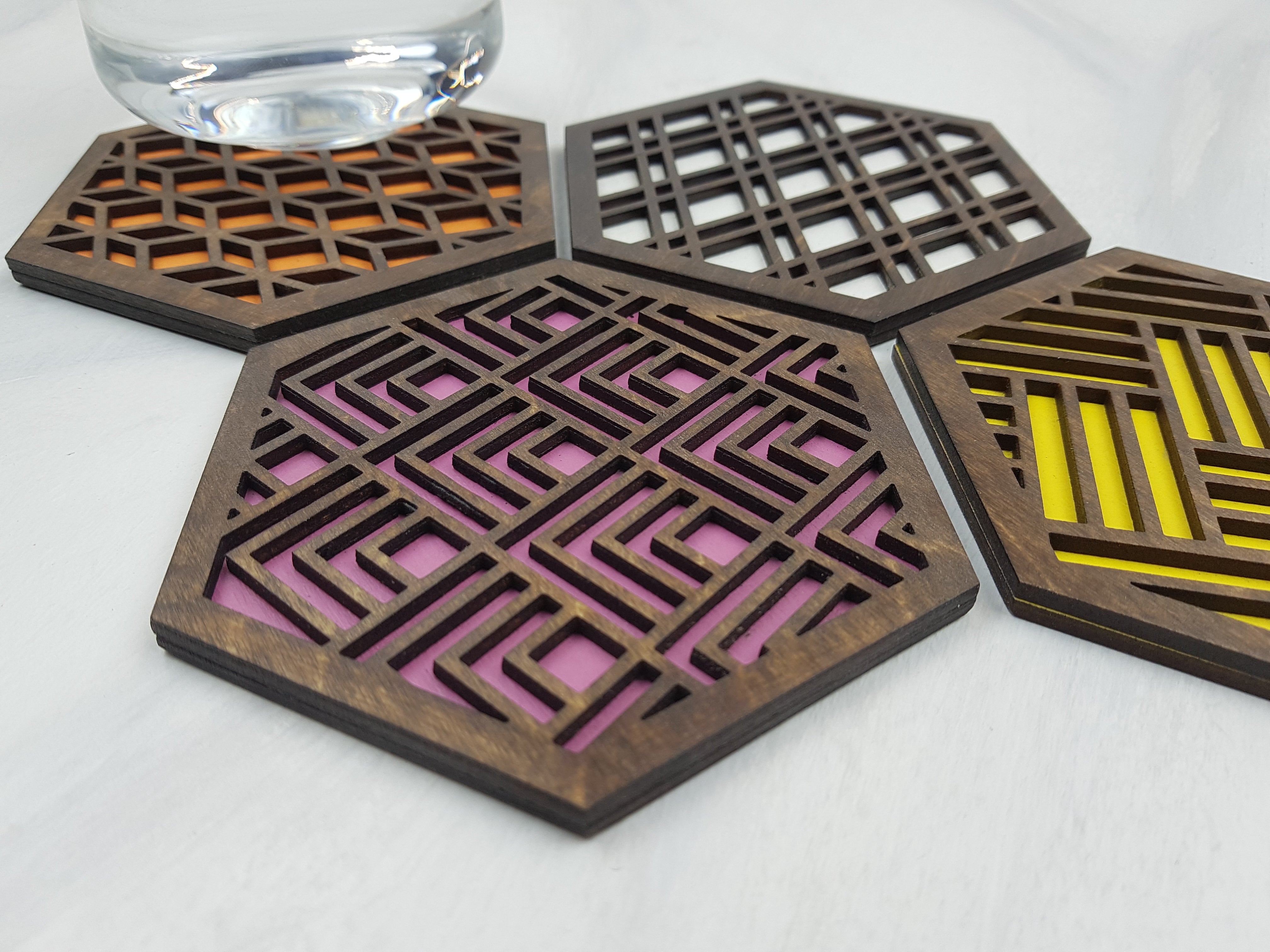 Set of Four Coasters