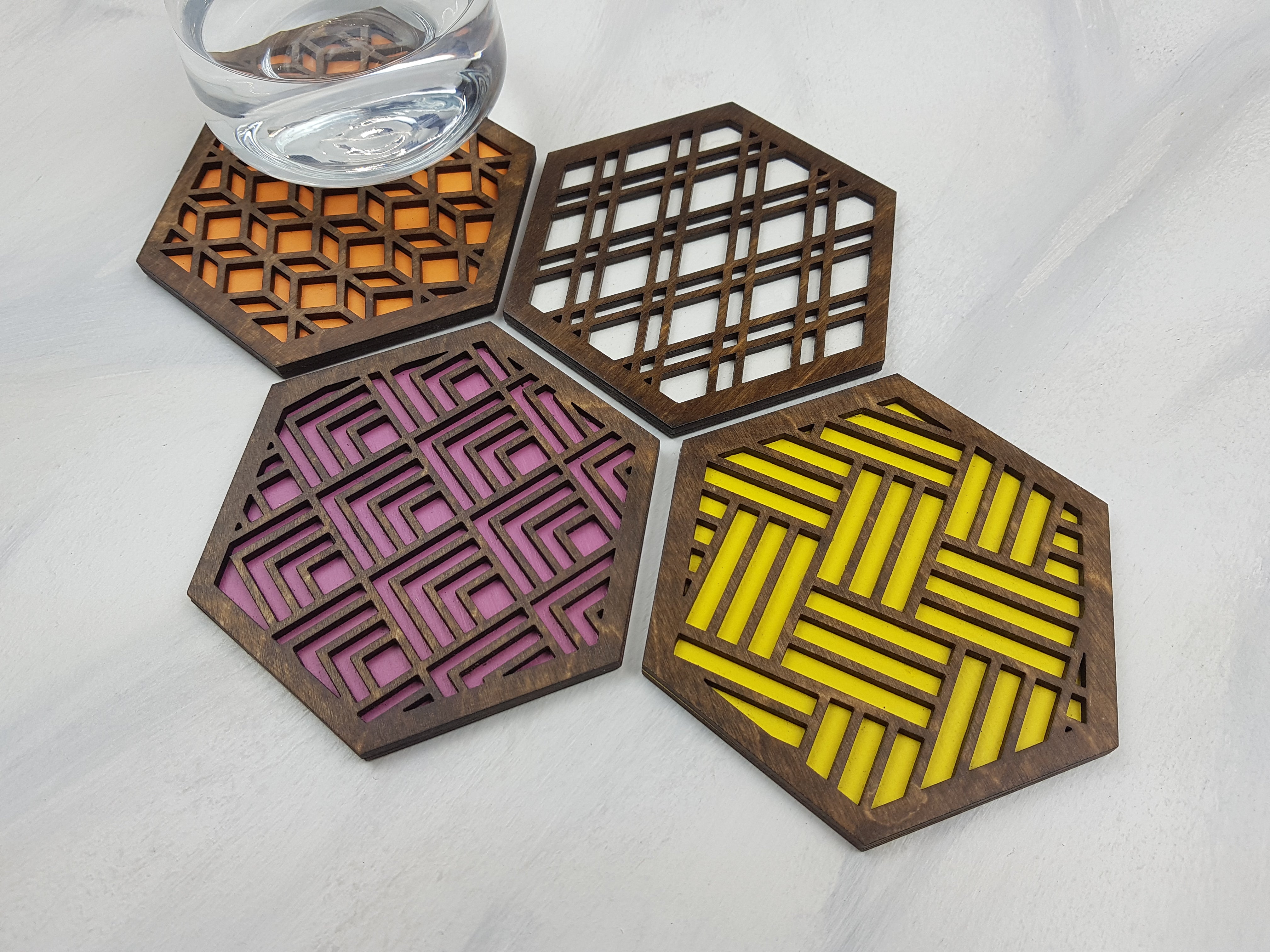 Set of Four Coasters