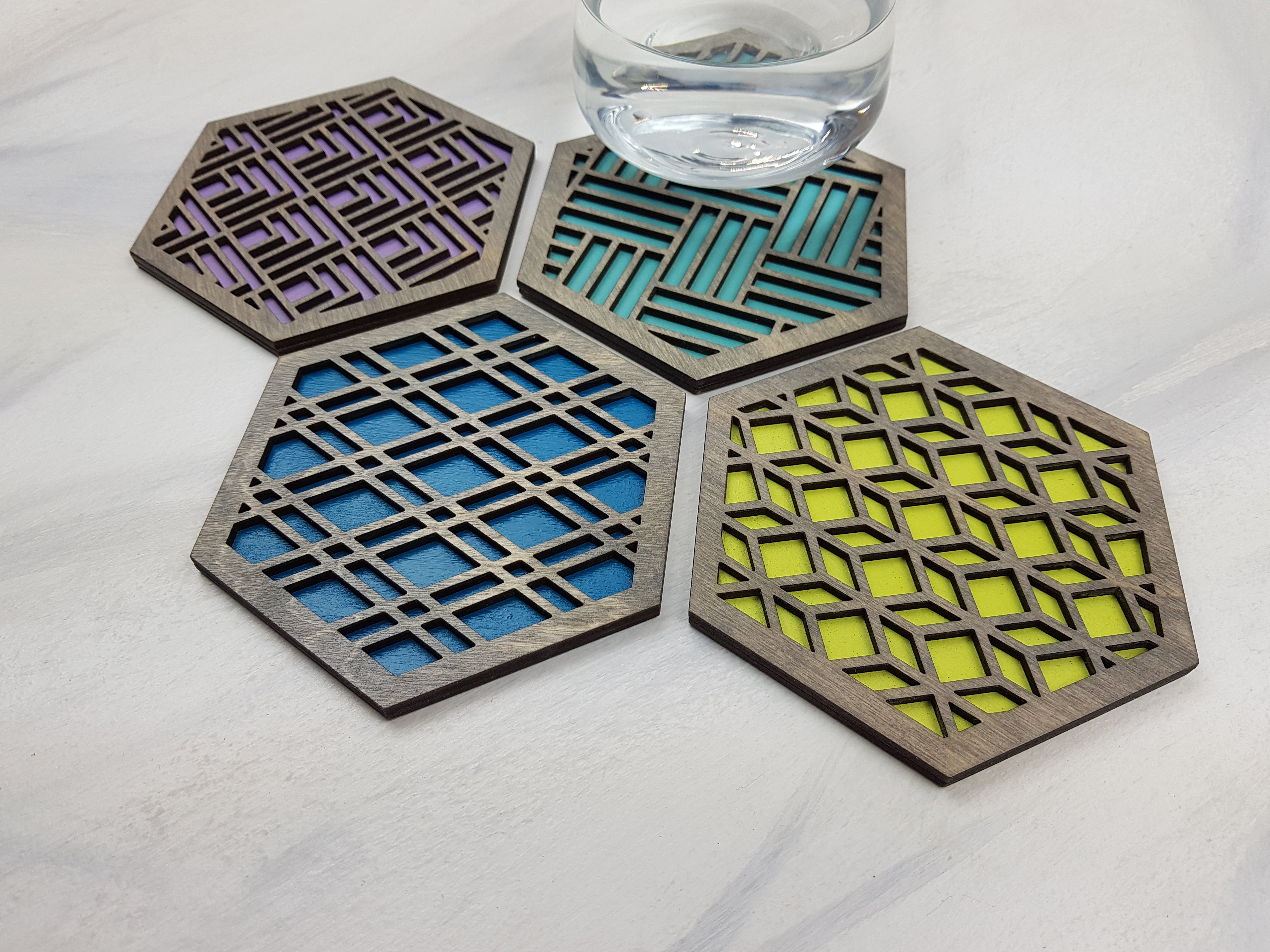Set of Four Coasters