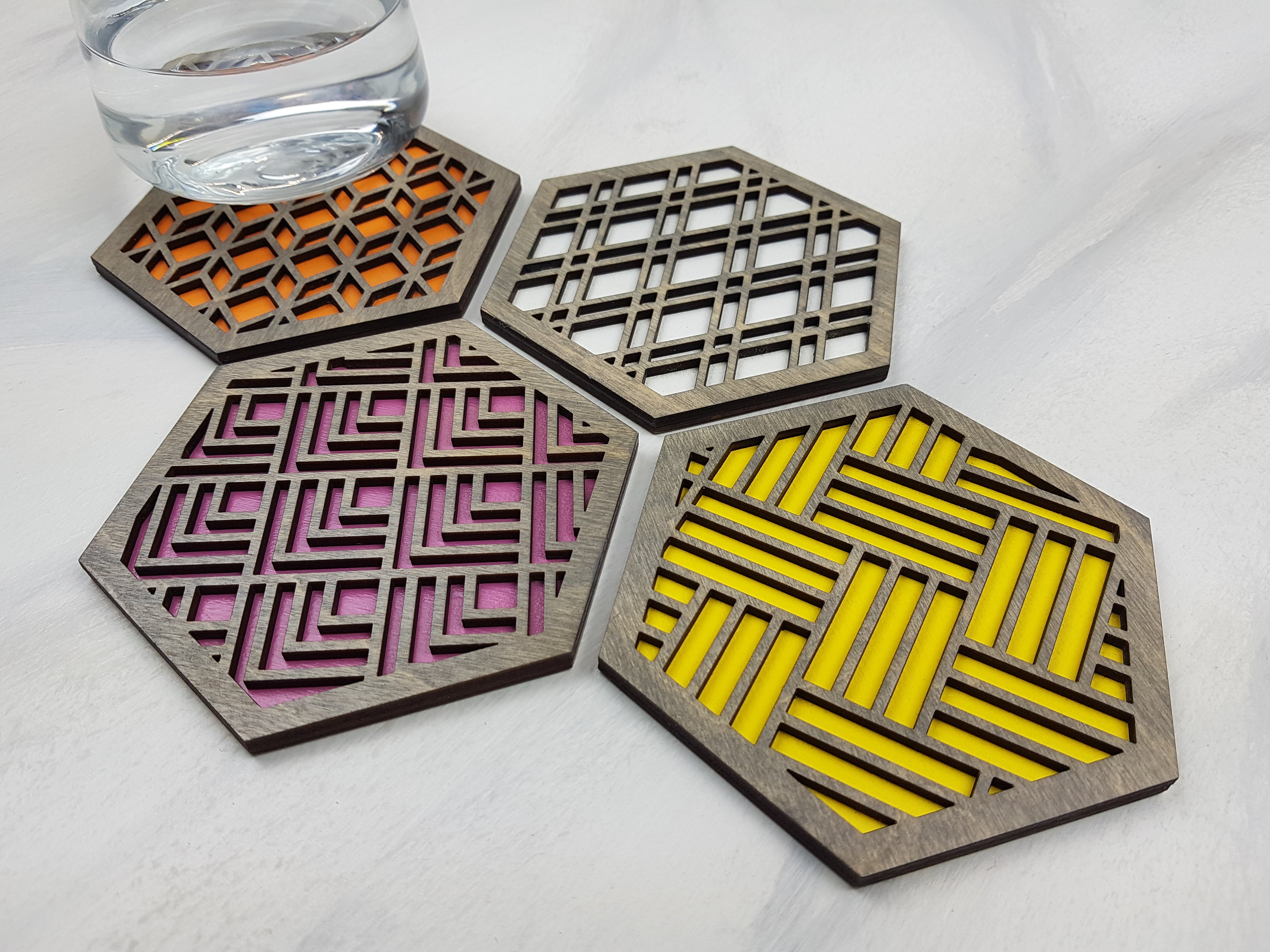 Set of Four Coasters