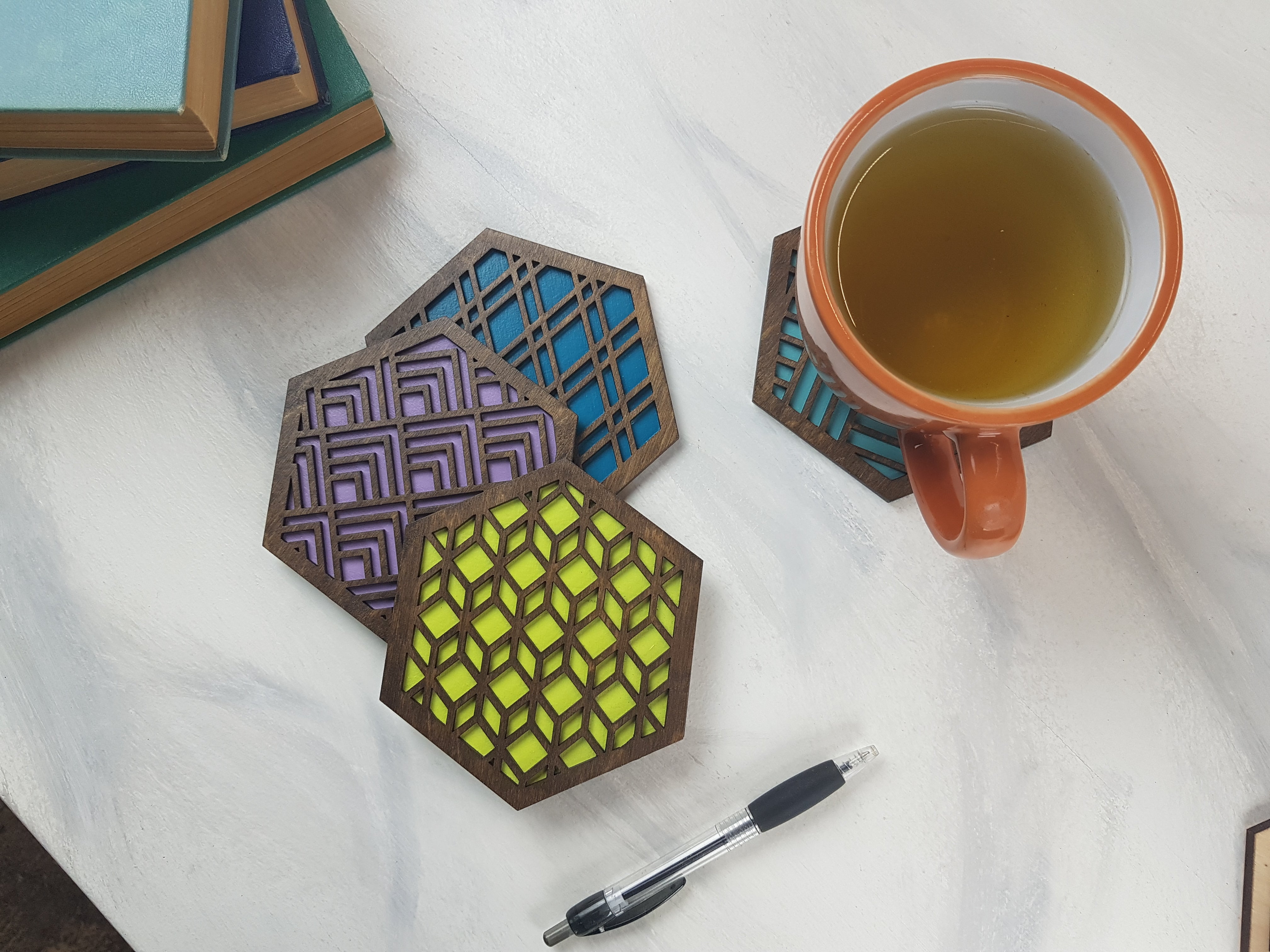 Set of Four Coasters