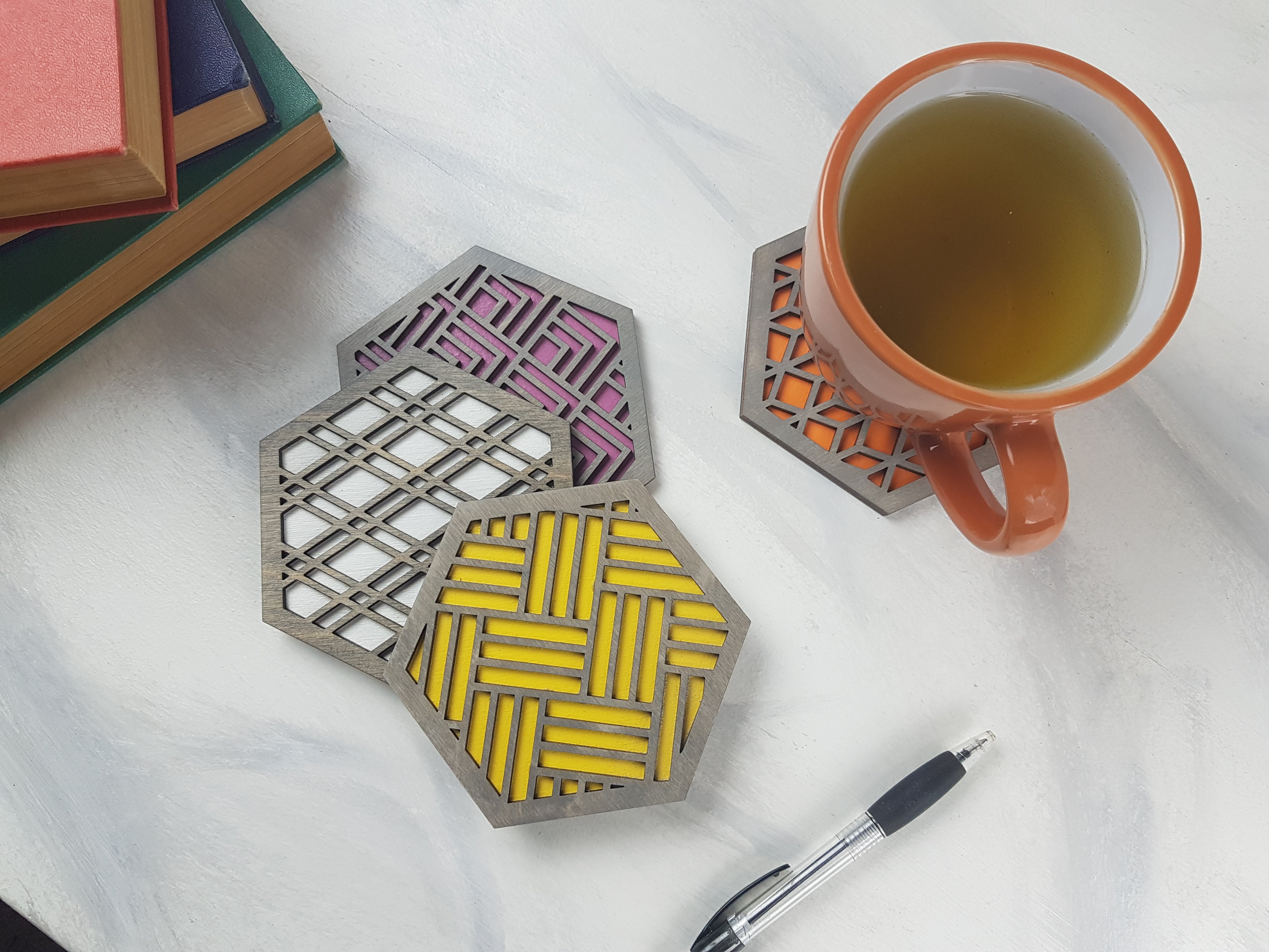 Set of Four Coasters