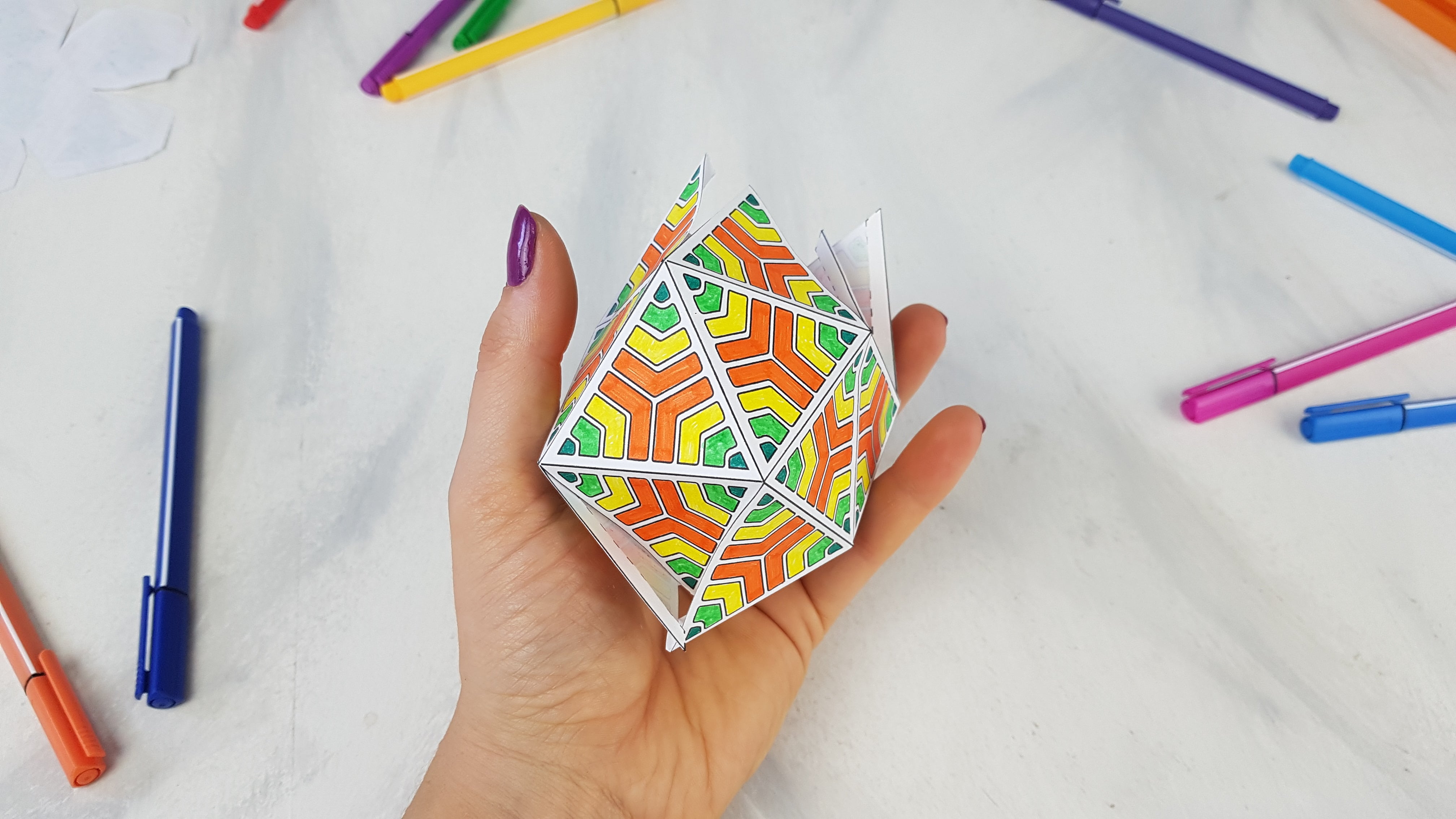 Triangular Harmony Printable