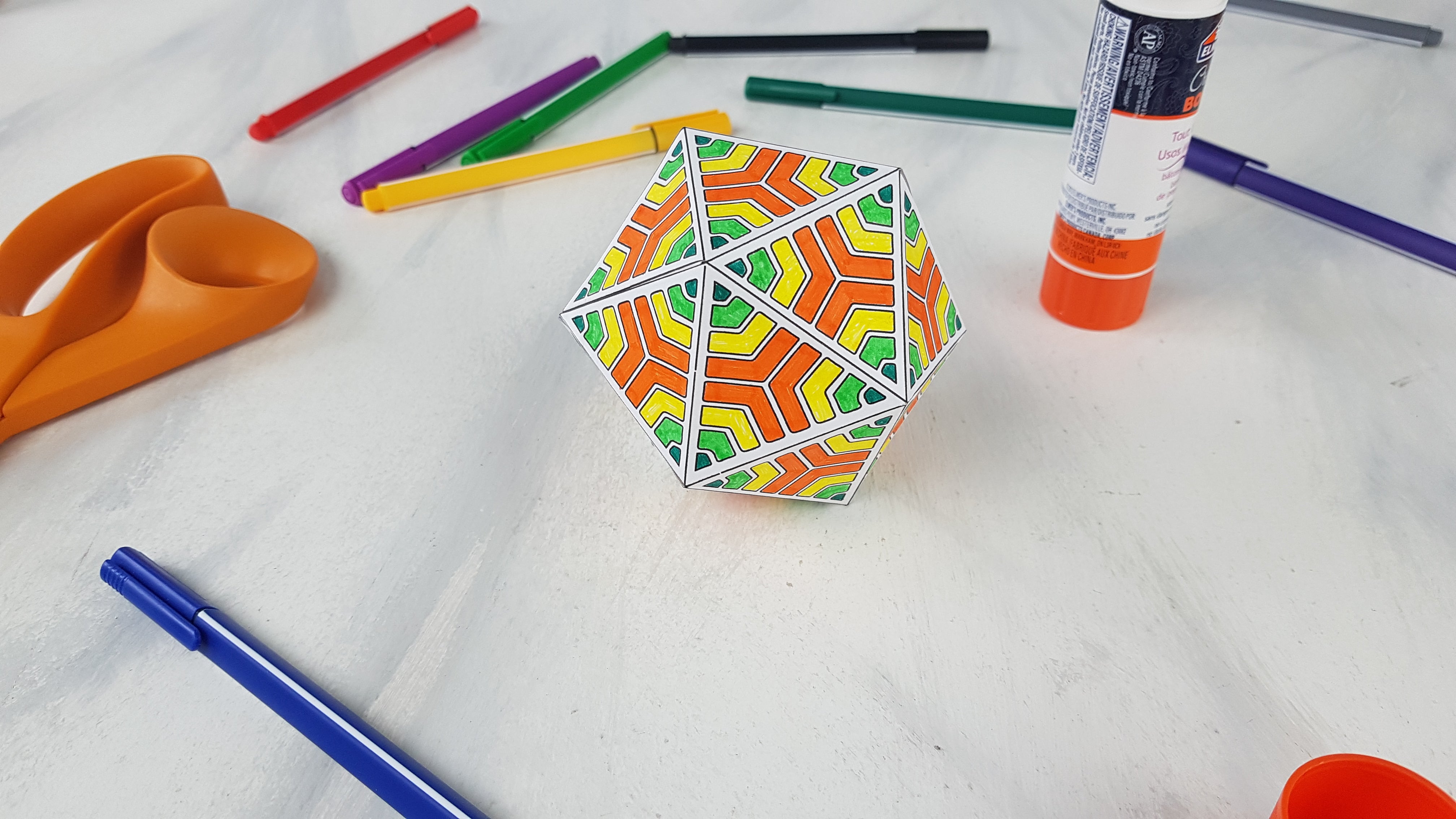 Triangular Harmony Printable