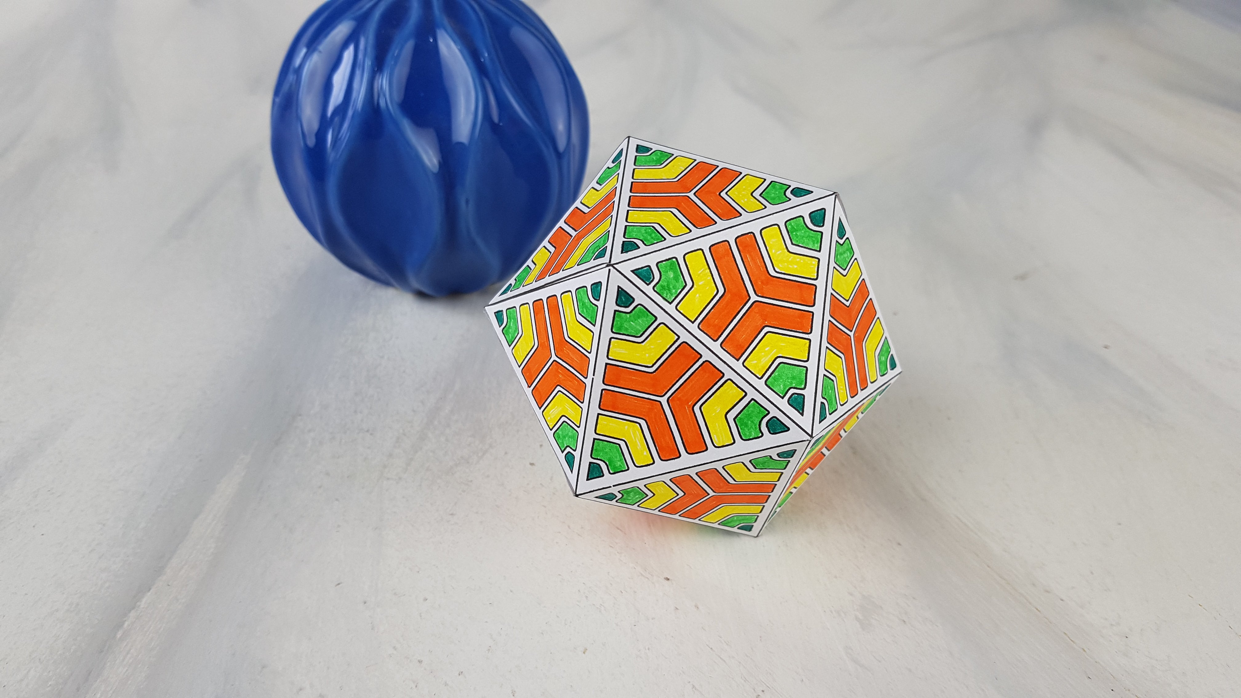 Triangular Harmony Printable