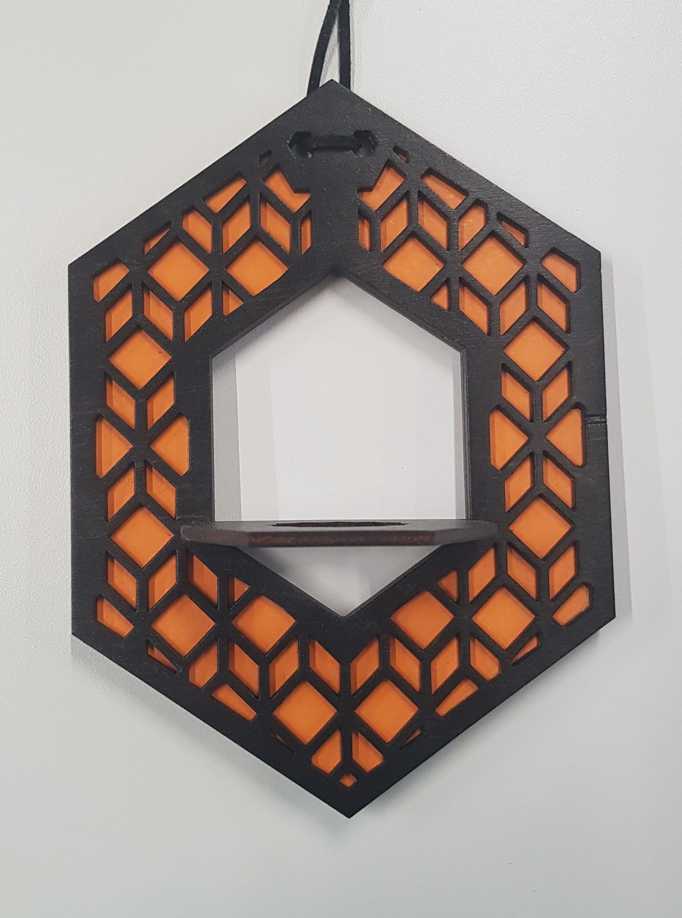 Mini Air Plant Hanger - Black Stain