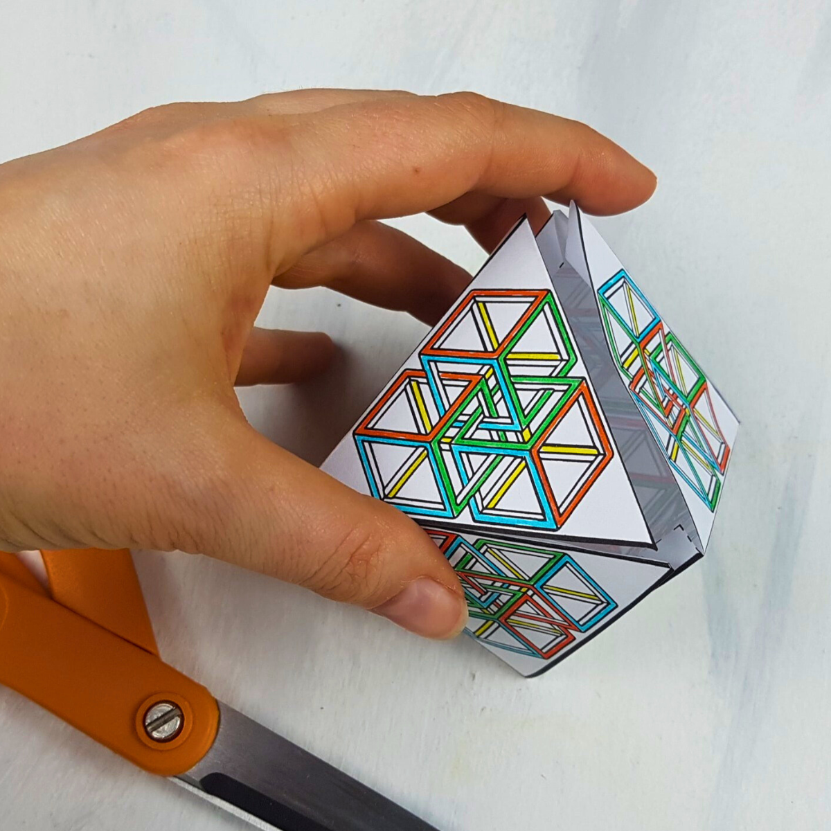 Triangle Infinity Printable