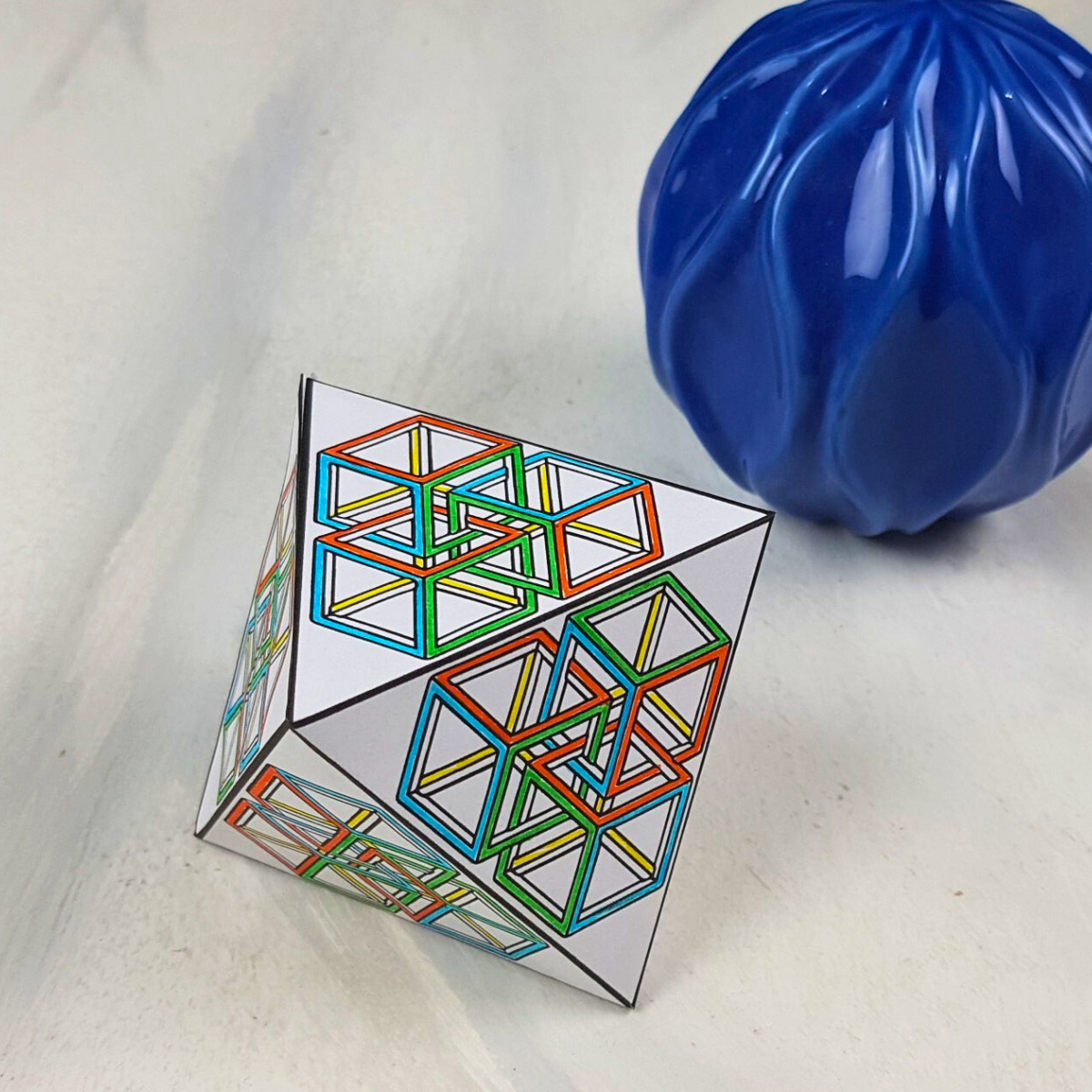 Triangle Infinity Printable