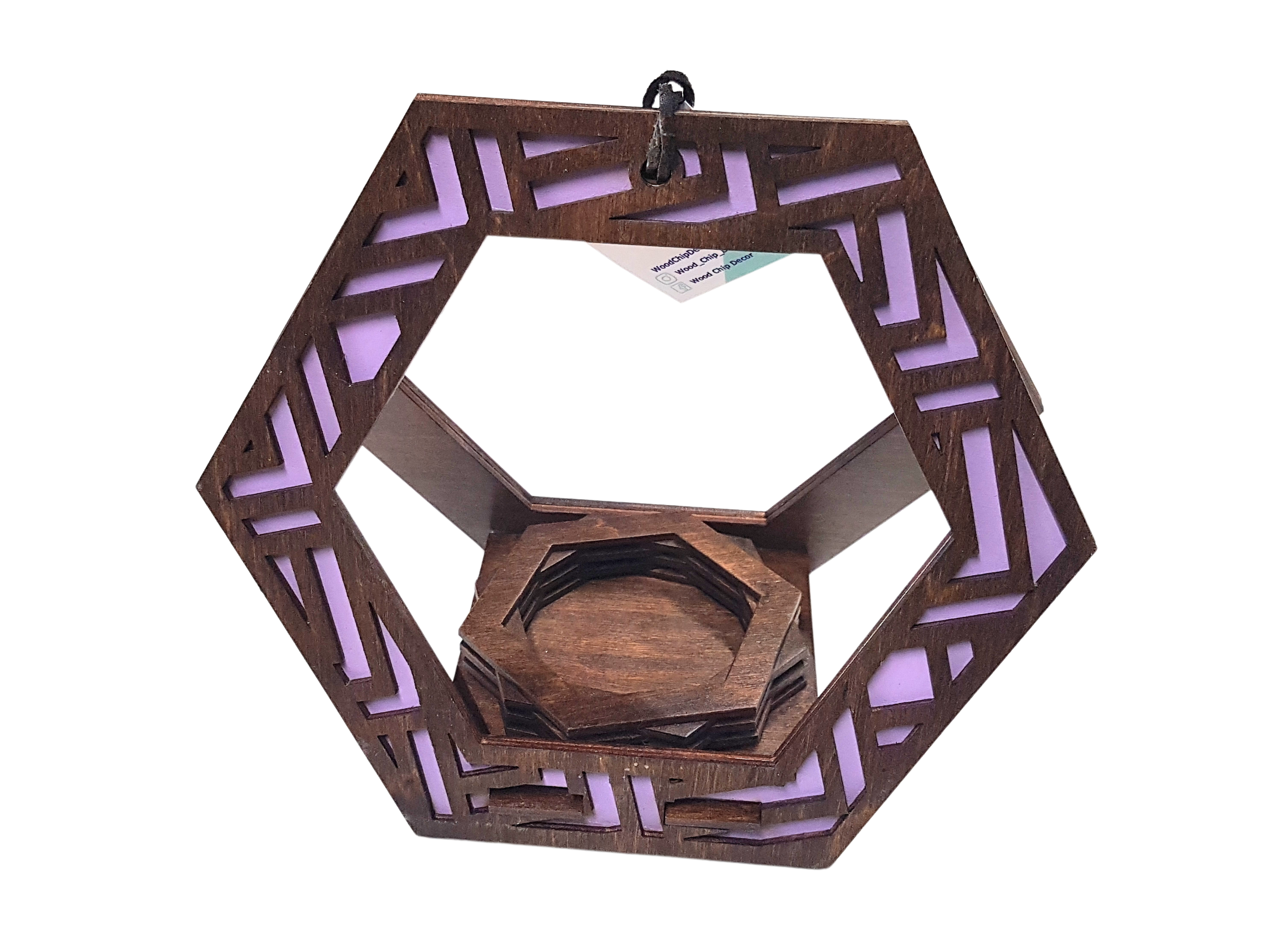 Plant Hanger - Walnut Stain