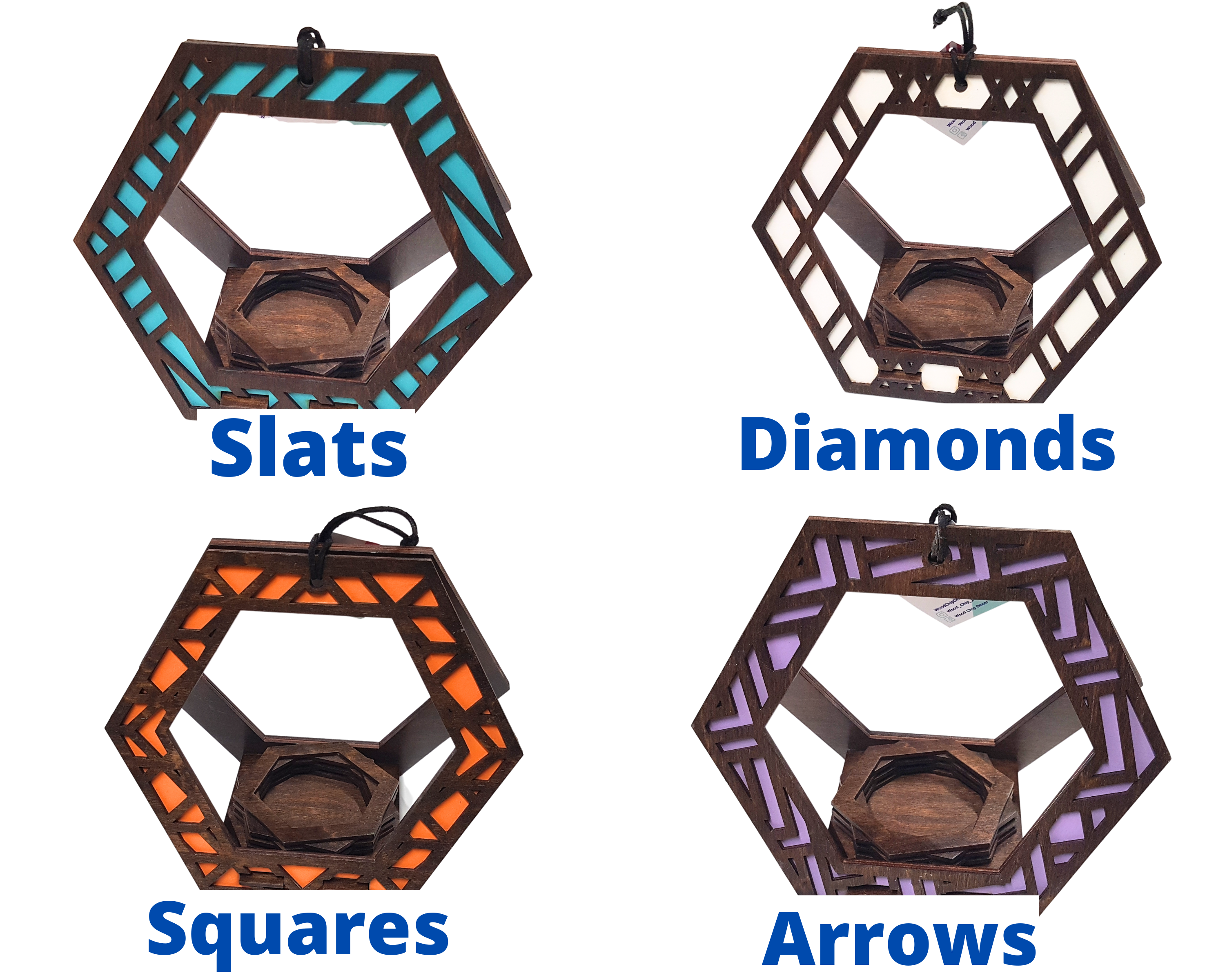 Plant Hanger - Walnut Stain