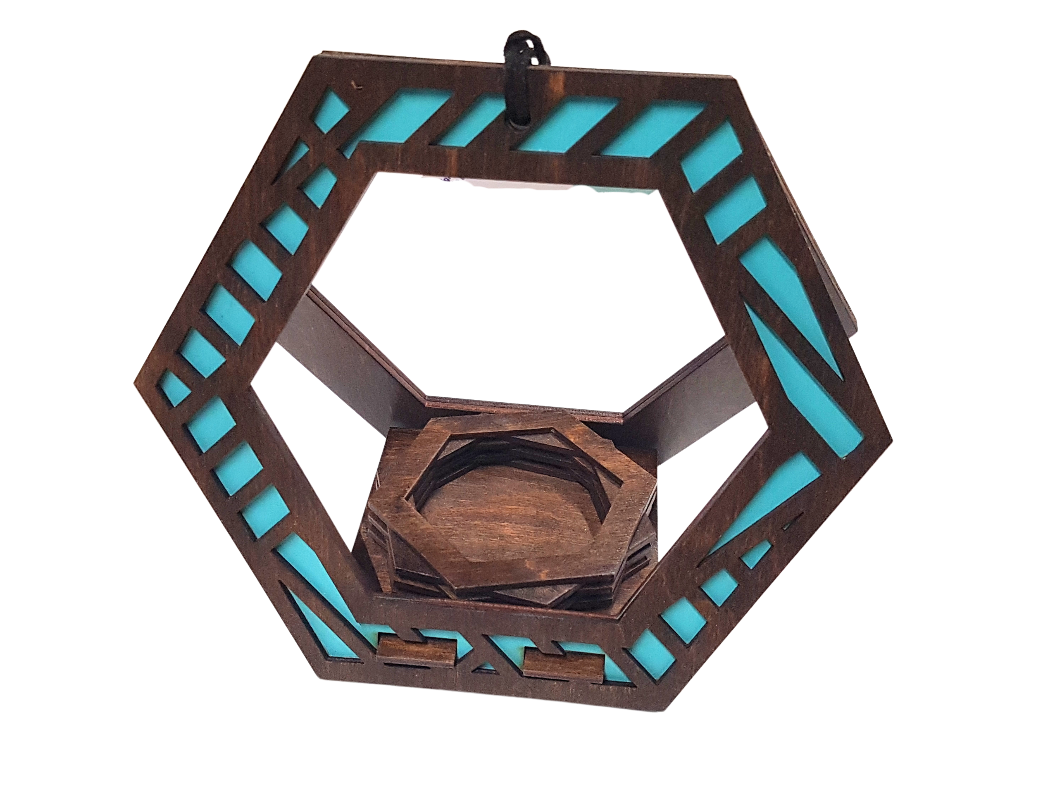 Suspension pour Plantes - Teinture Noyer