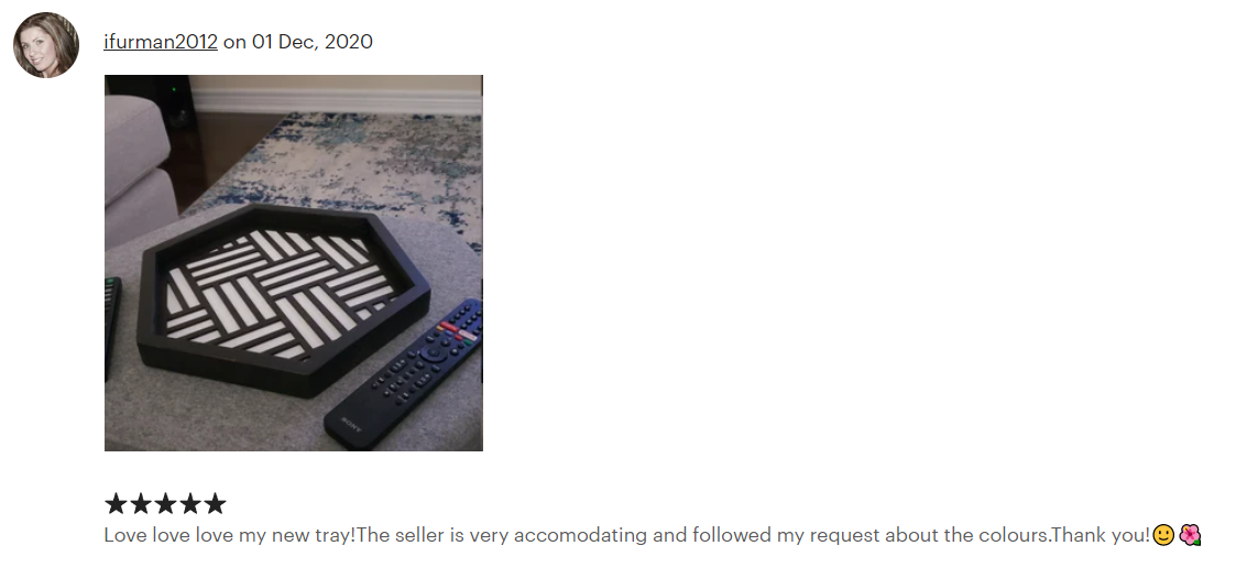 Design Your Own Modern Tray