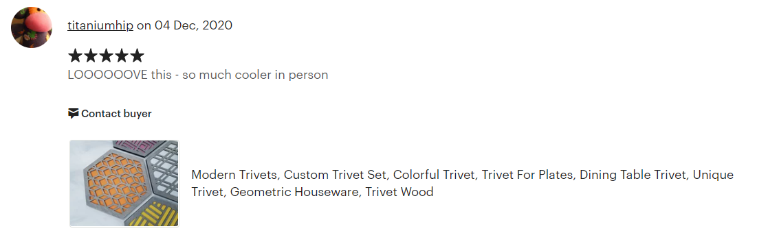 Design Your Own Trivets Grey