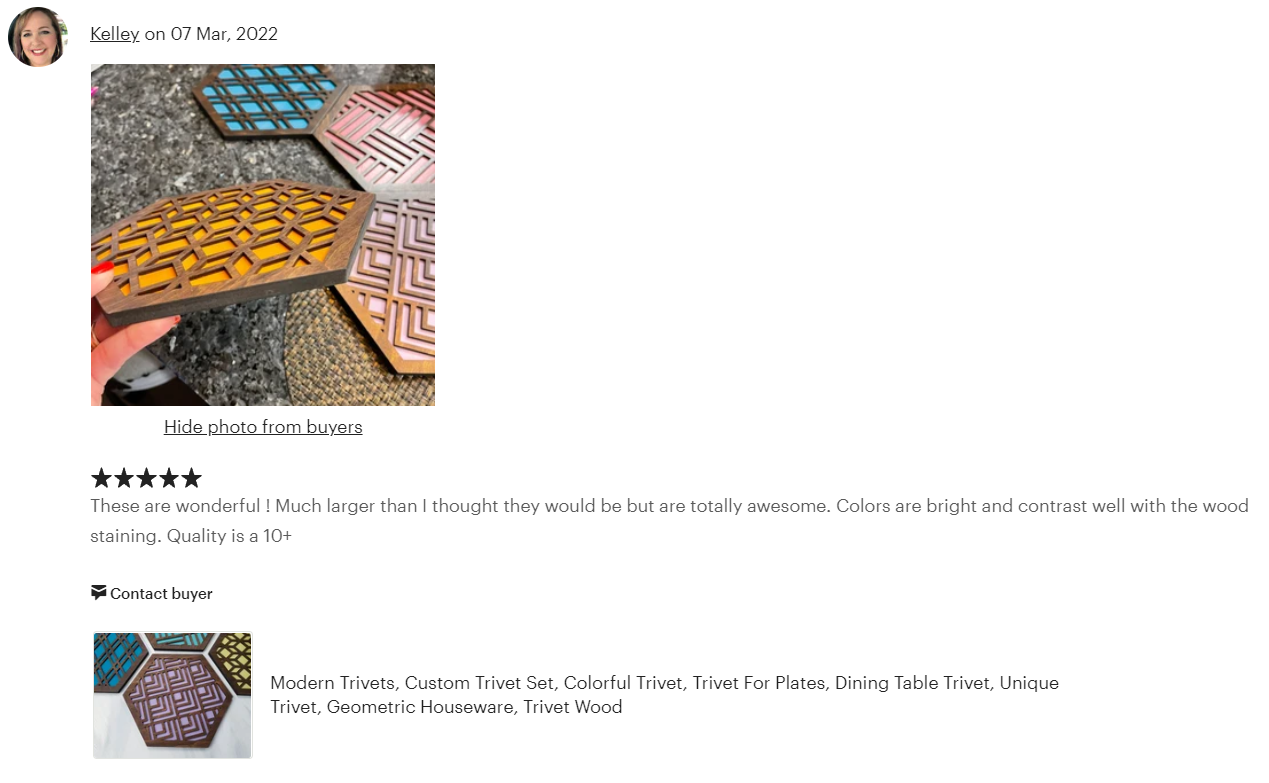 Design Your Own Trivets Walnut