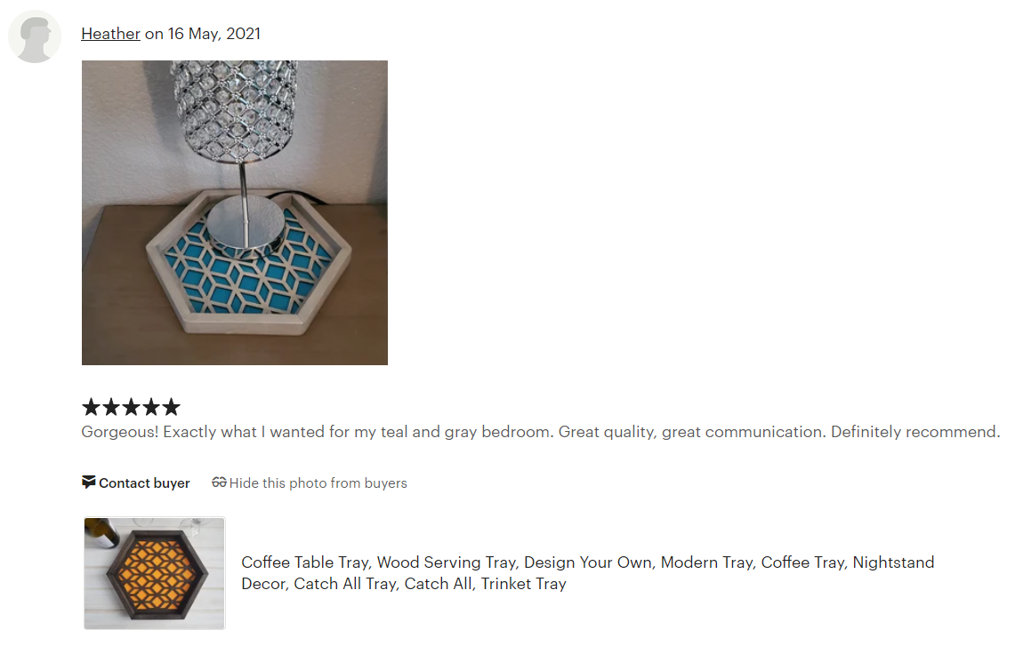 Design Your Own Modern Tray