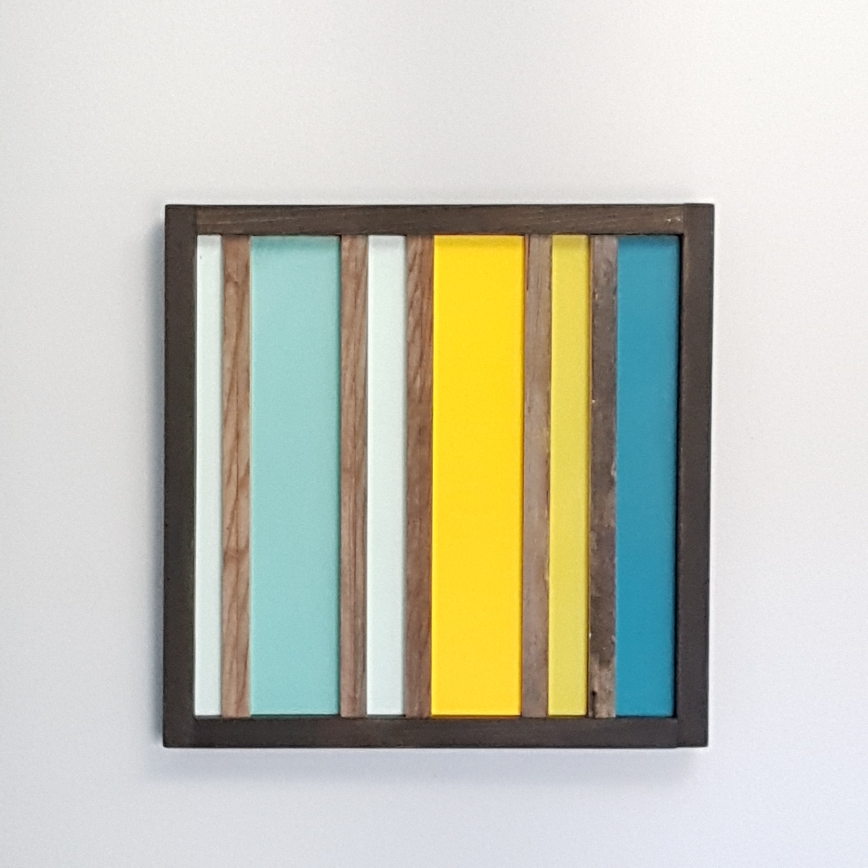 Déco murale en bois - Bandes