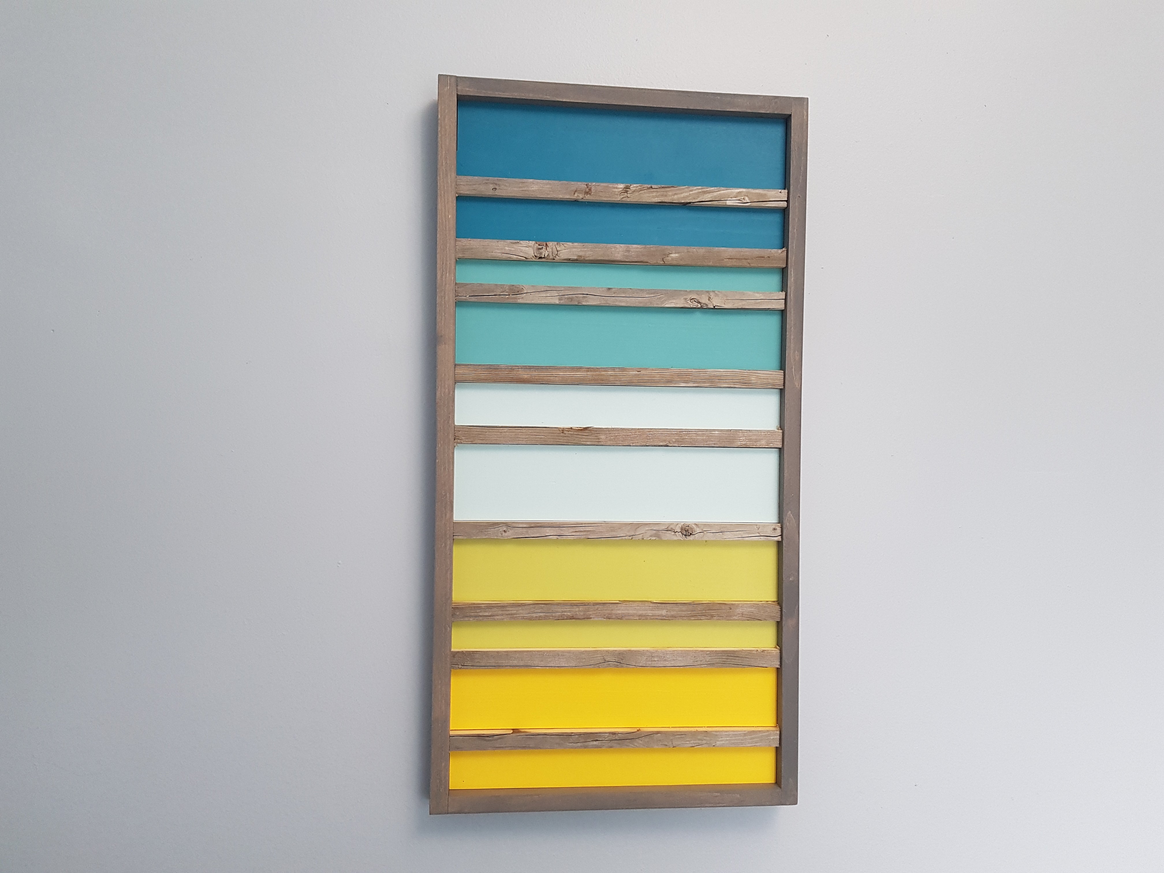 Déco murale en bois - Coucher de soleil