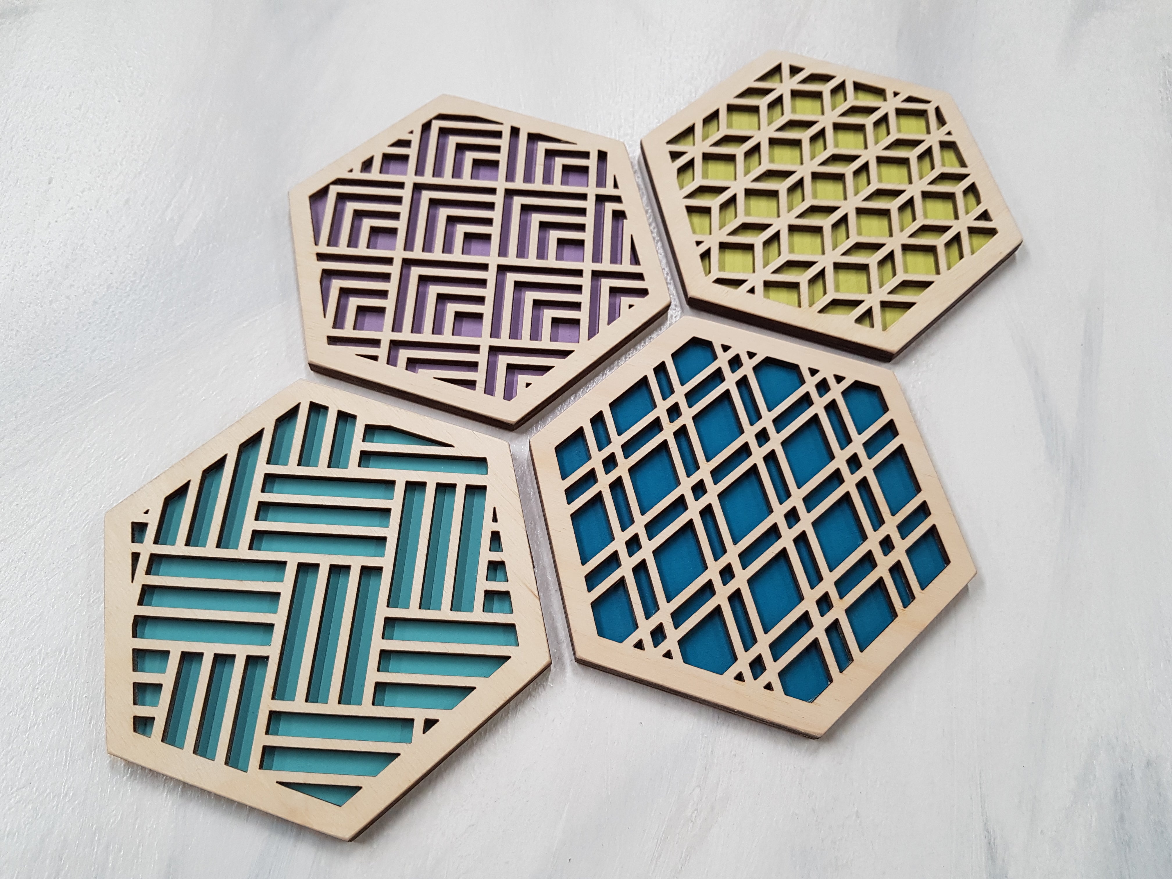 Colorful Trivet Natural Cool