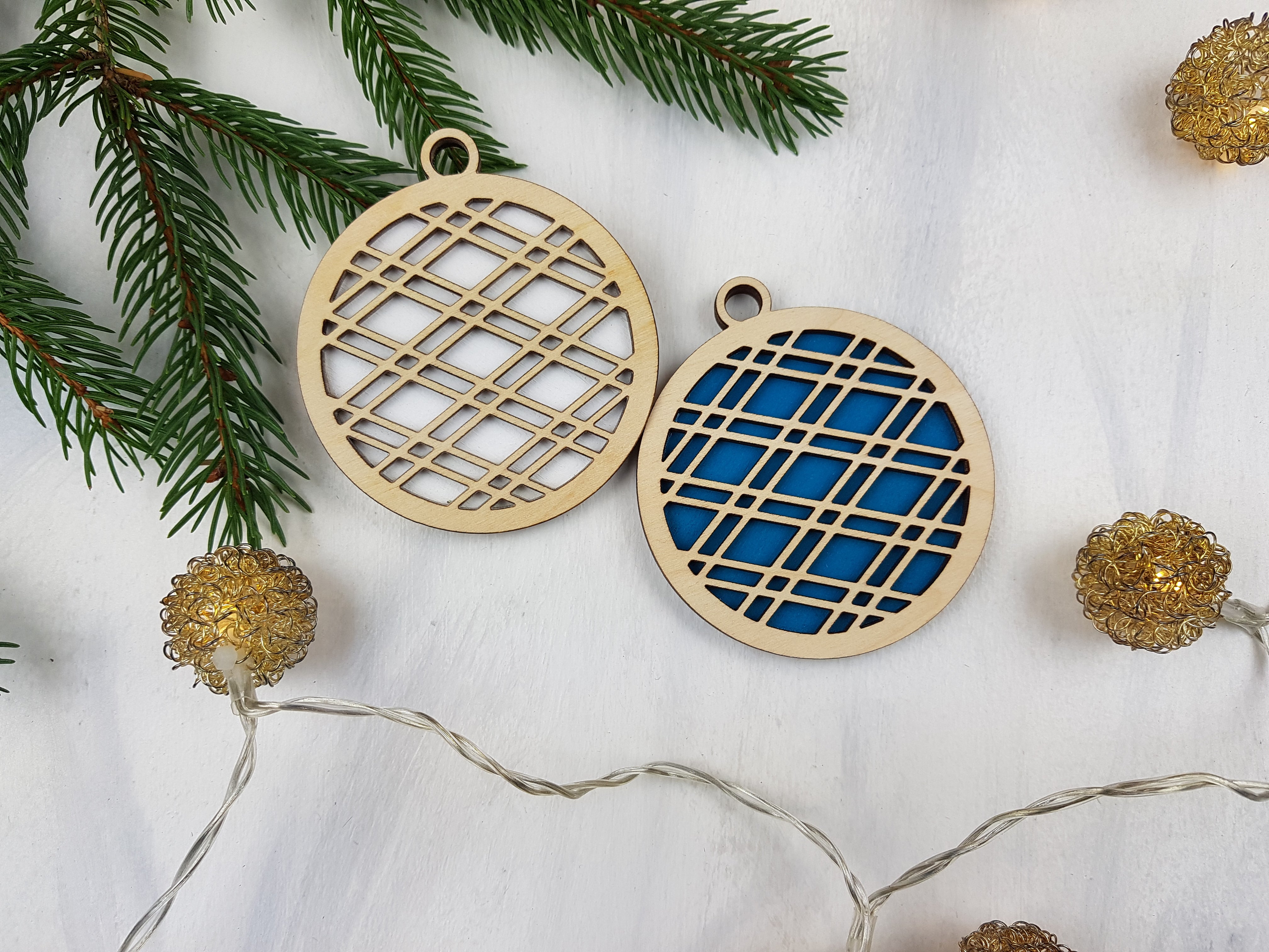 Unique Christmas Ornaments, Colorful Ornament, Candy Color Ornaments Natural