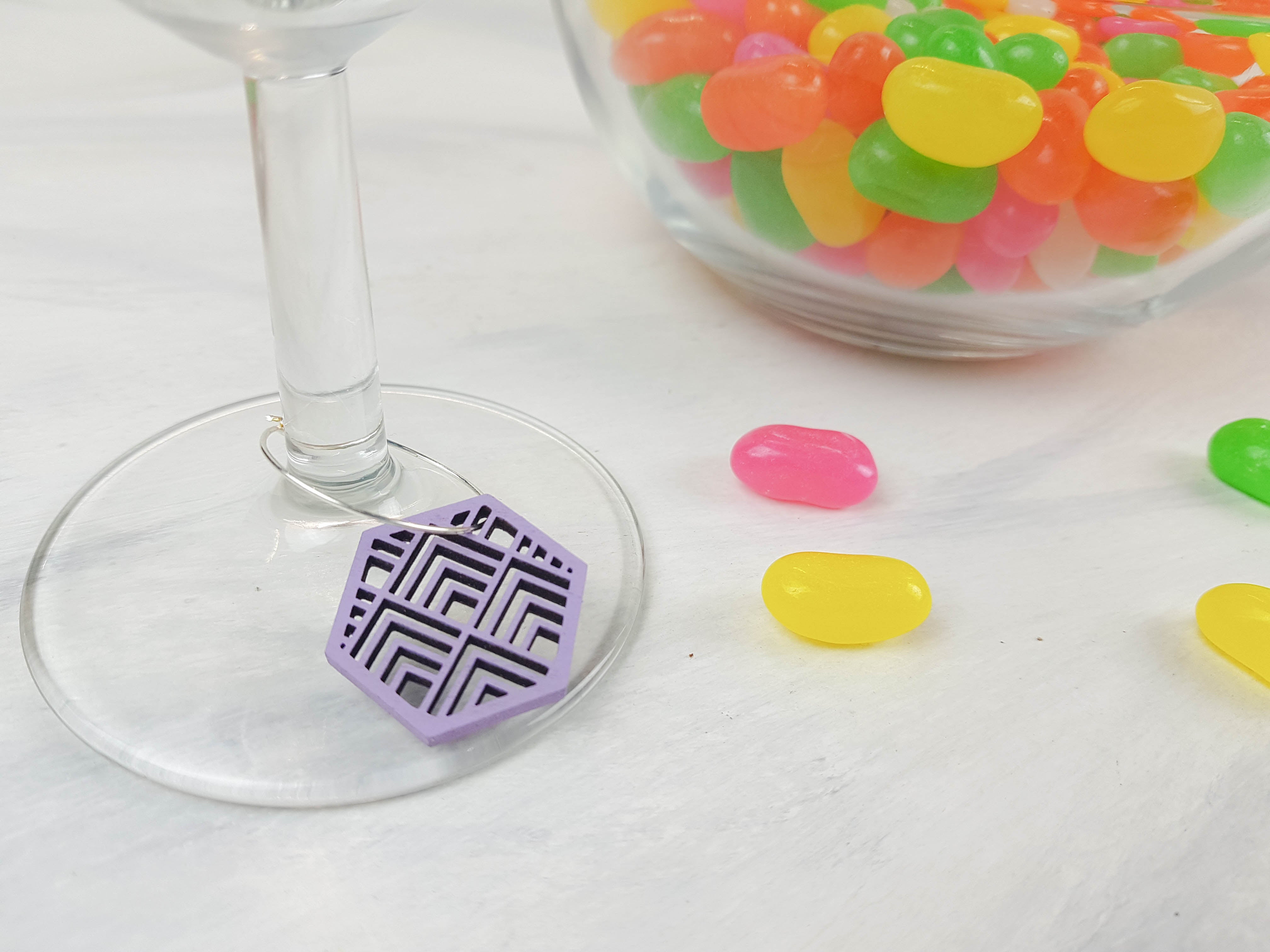 Party Wine Glass Charms – Simply Charmed