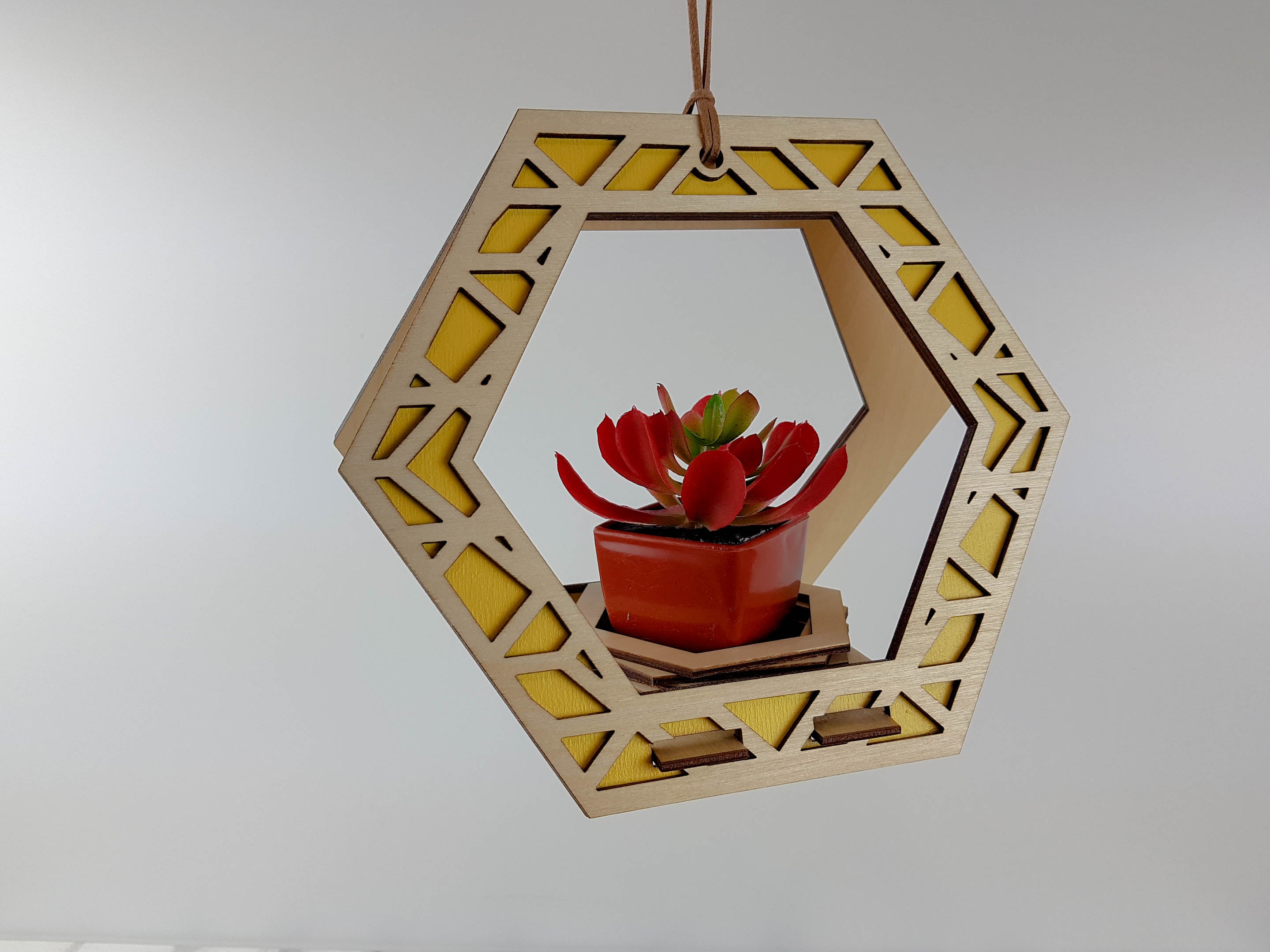 Plant Hanger - Natural Stain