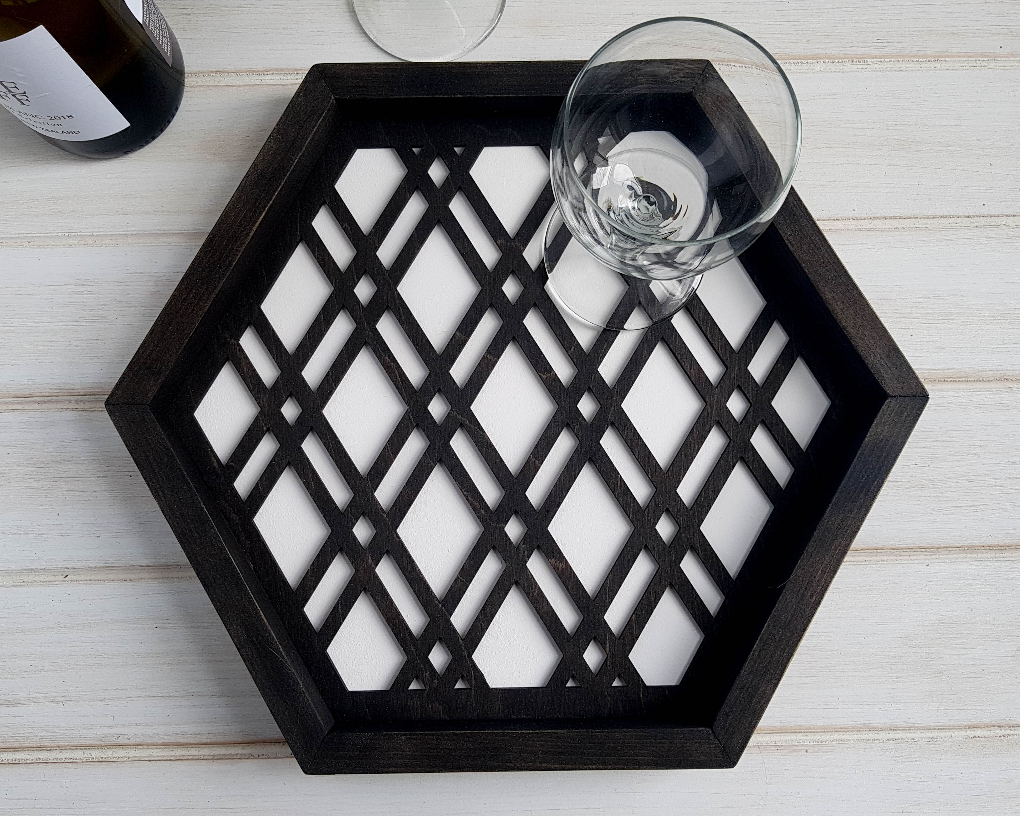 Coffee Table Tray, Wood Serving Tray, Modern Tray, Coffee Tray, Nightstand Decor, Tea Tray, Catch All Tray, Catch All, Trinket Tray, White