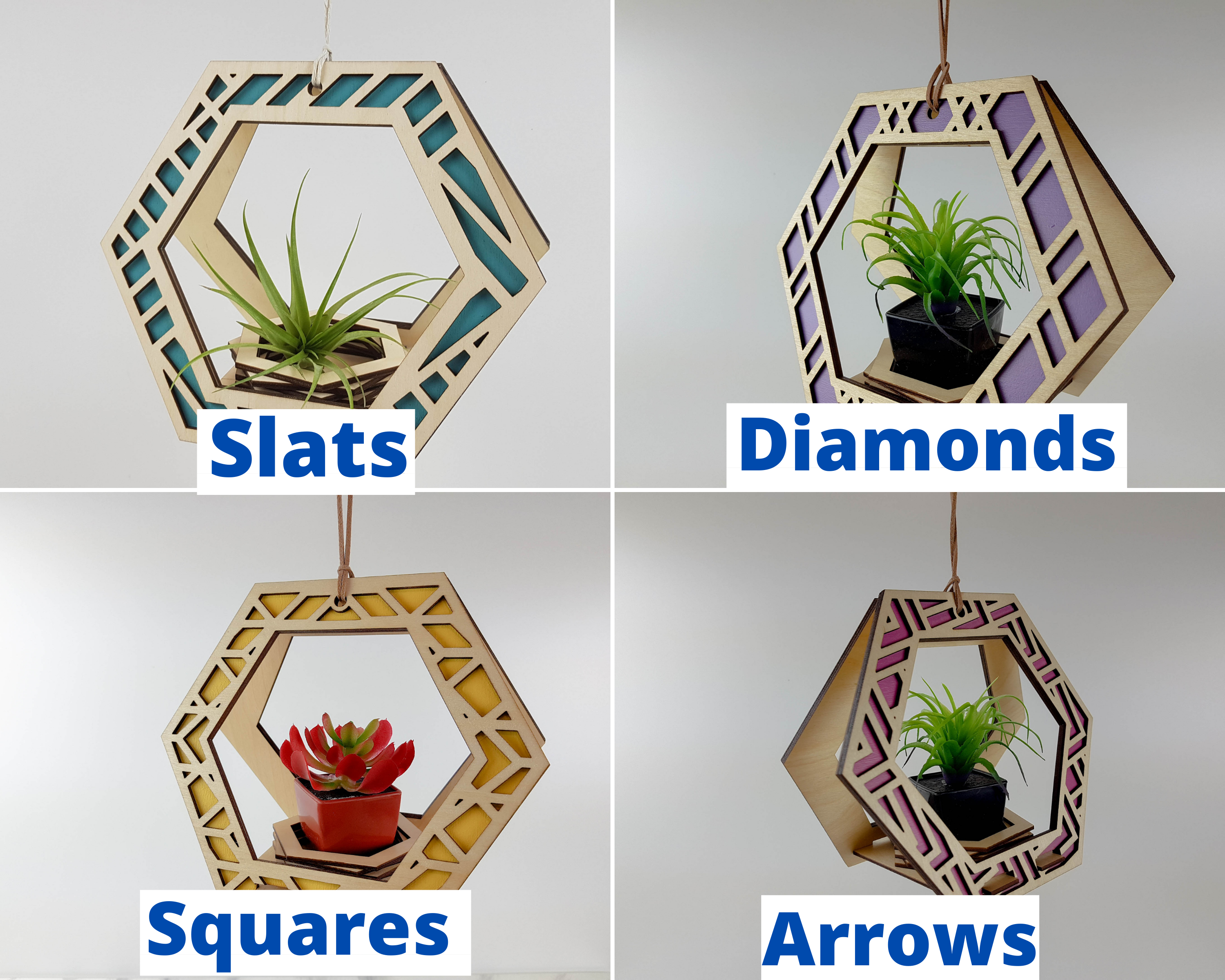 Plant Hanger - Natural Stain