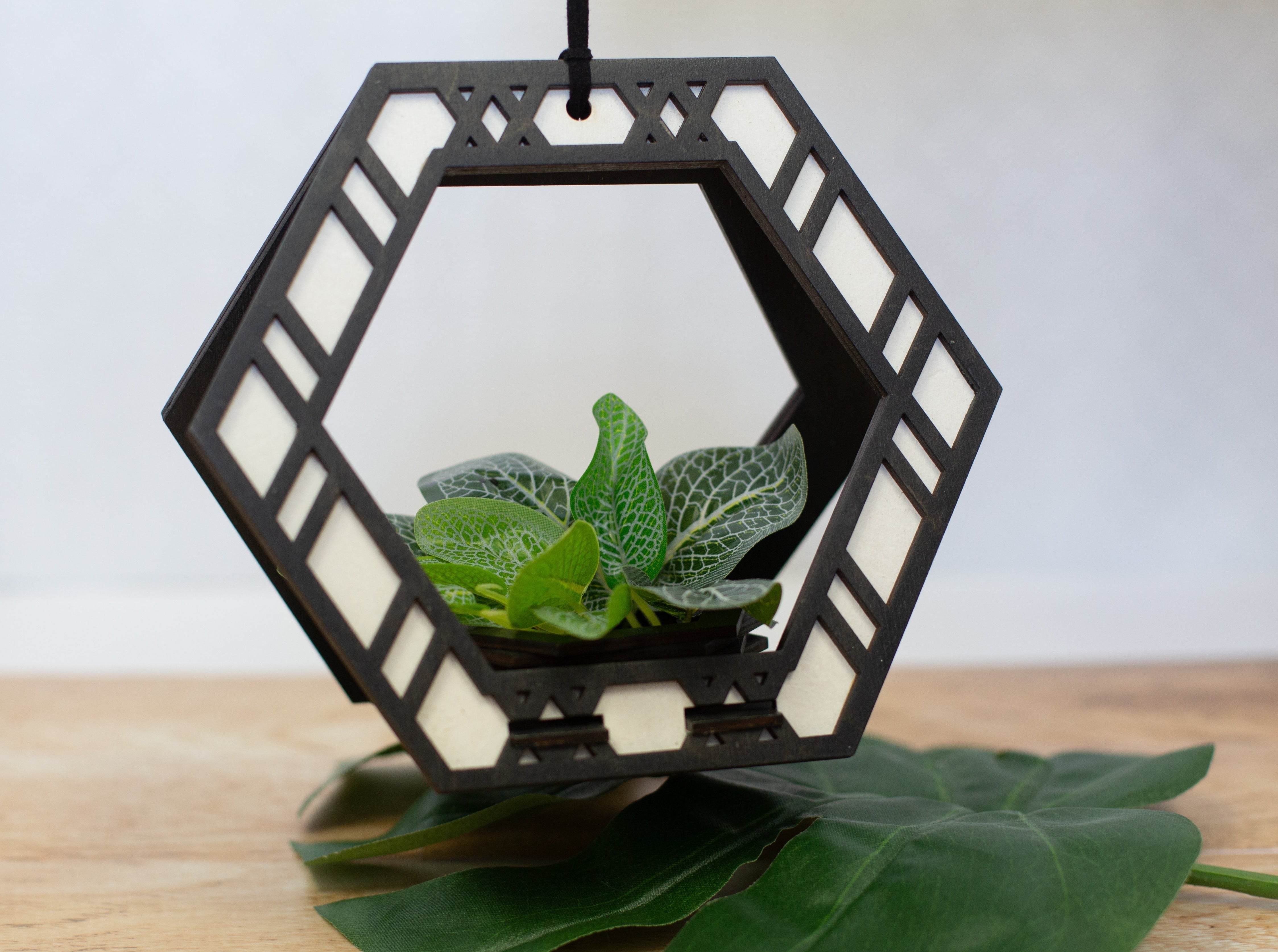 Suspension pour plantes - Teinture noire