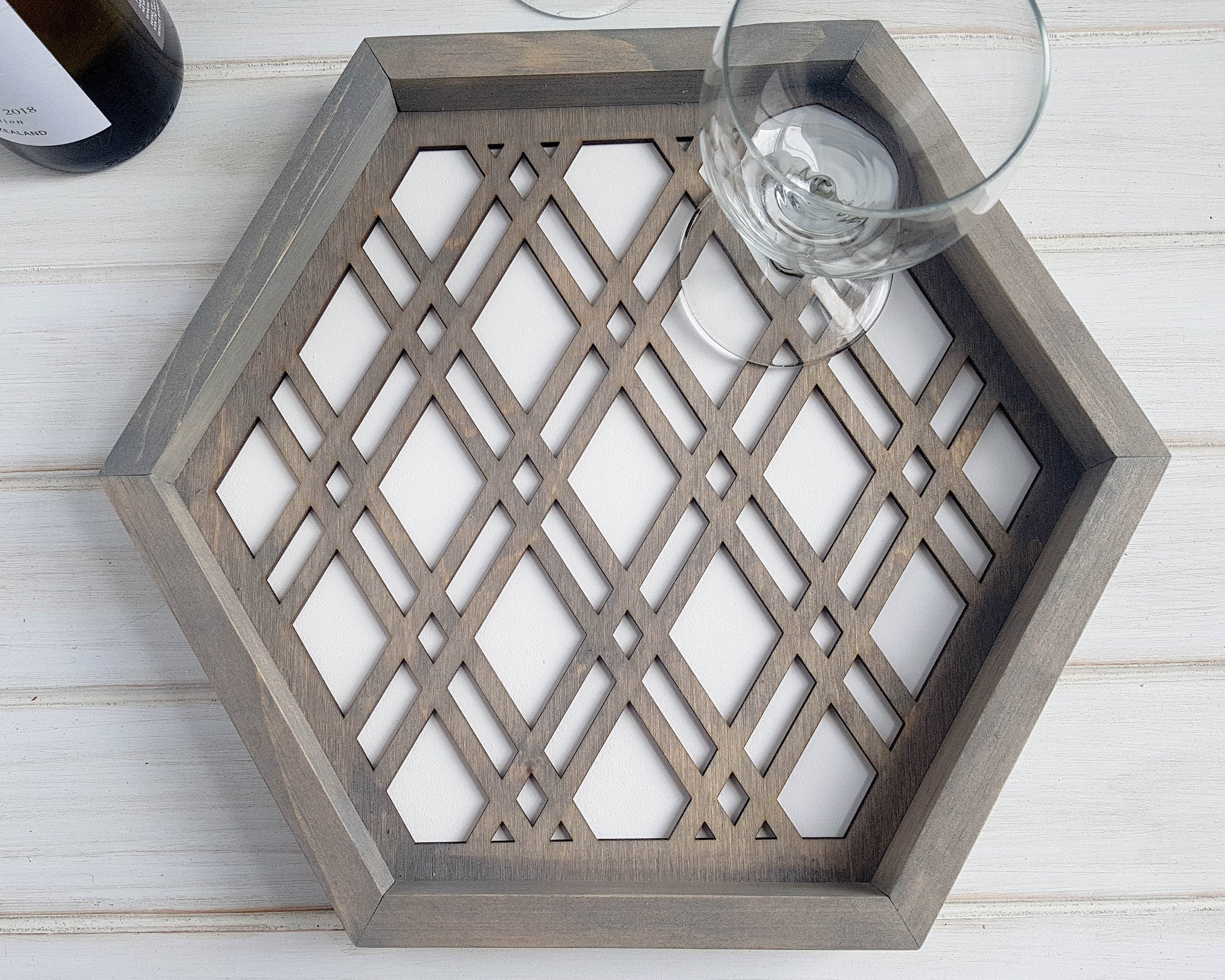 Coffee Table Tray, Wood Serving Tray, Modern Tray, Coffee Tray, Nightstand Decor, Tea Tray, Catch All Tray, Catch All, Trinket Tray, White