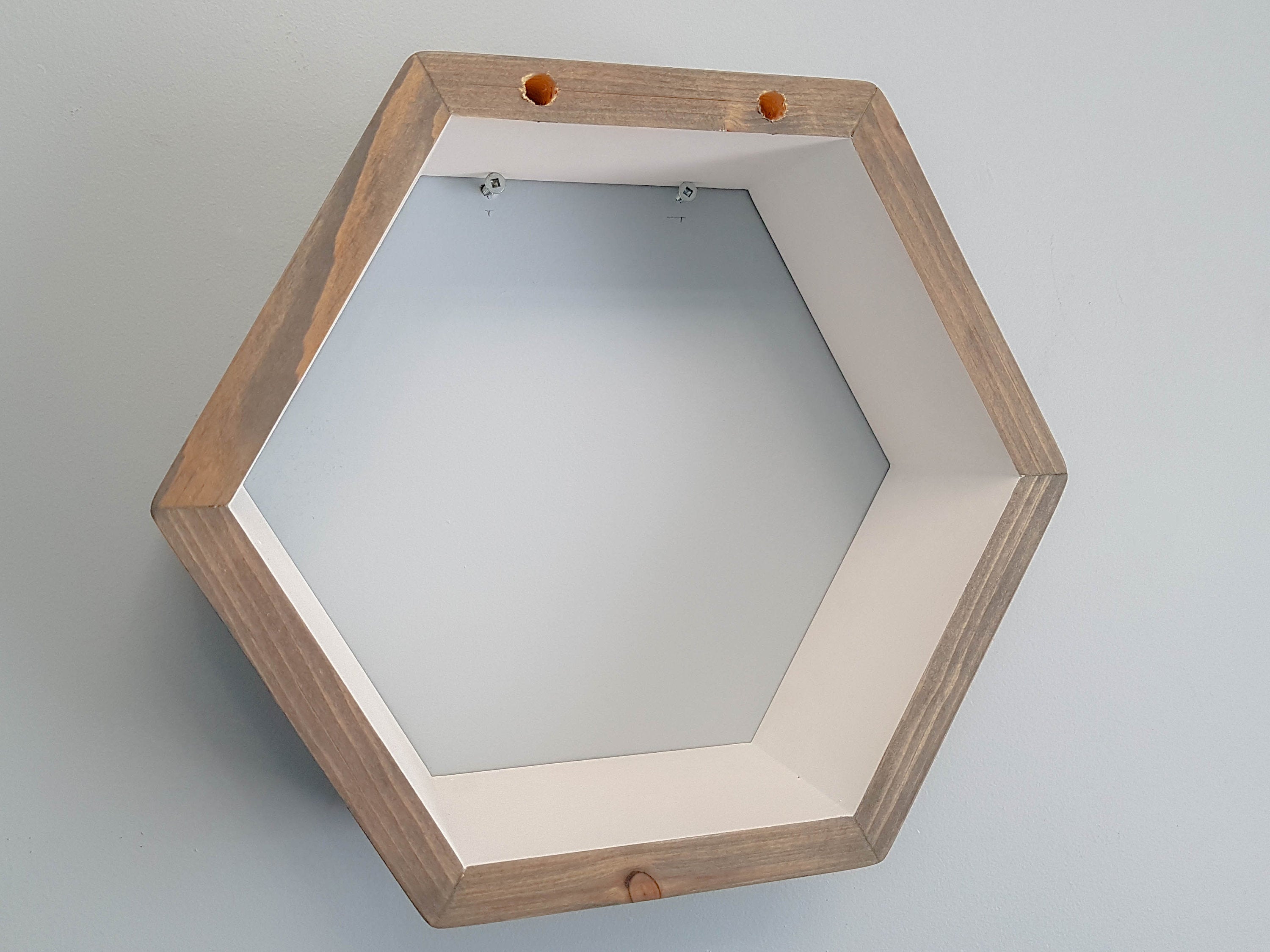 Hexagon Shelves Set of 2, Honeycomb Shelves, Floating Shelves, Geometric Shelves, Hexagon Shelves, Modern Shelves,  Living Room Shelves